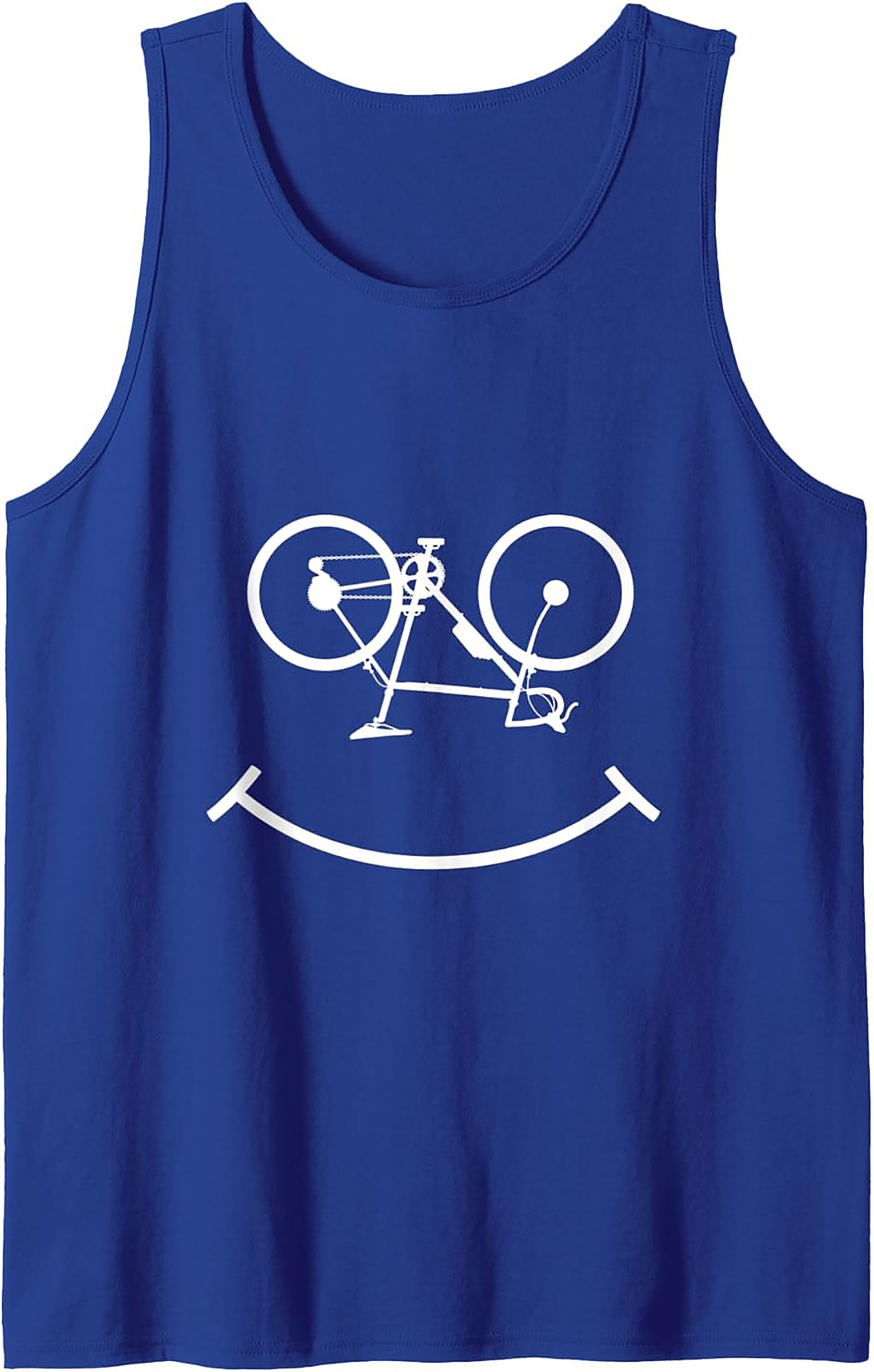 Happy Cycle Bicycle Tank Top | Unisex Cycling Graphic Tank