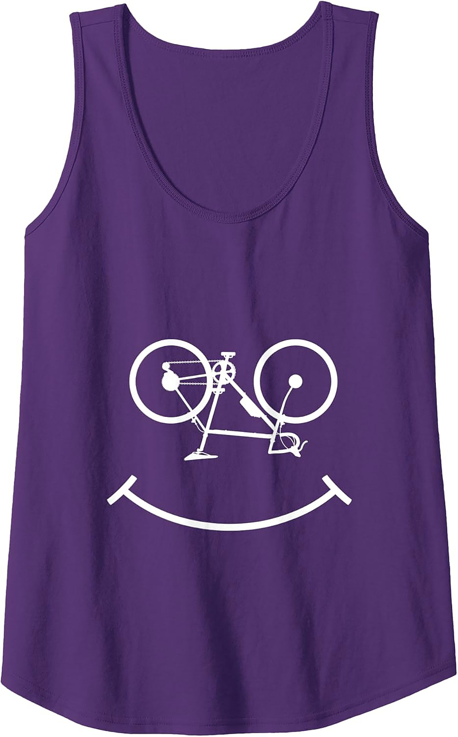Happy Cycle Bicycle Tank Top | Unisex Cycling Graphic Tank