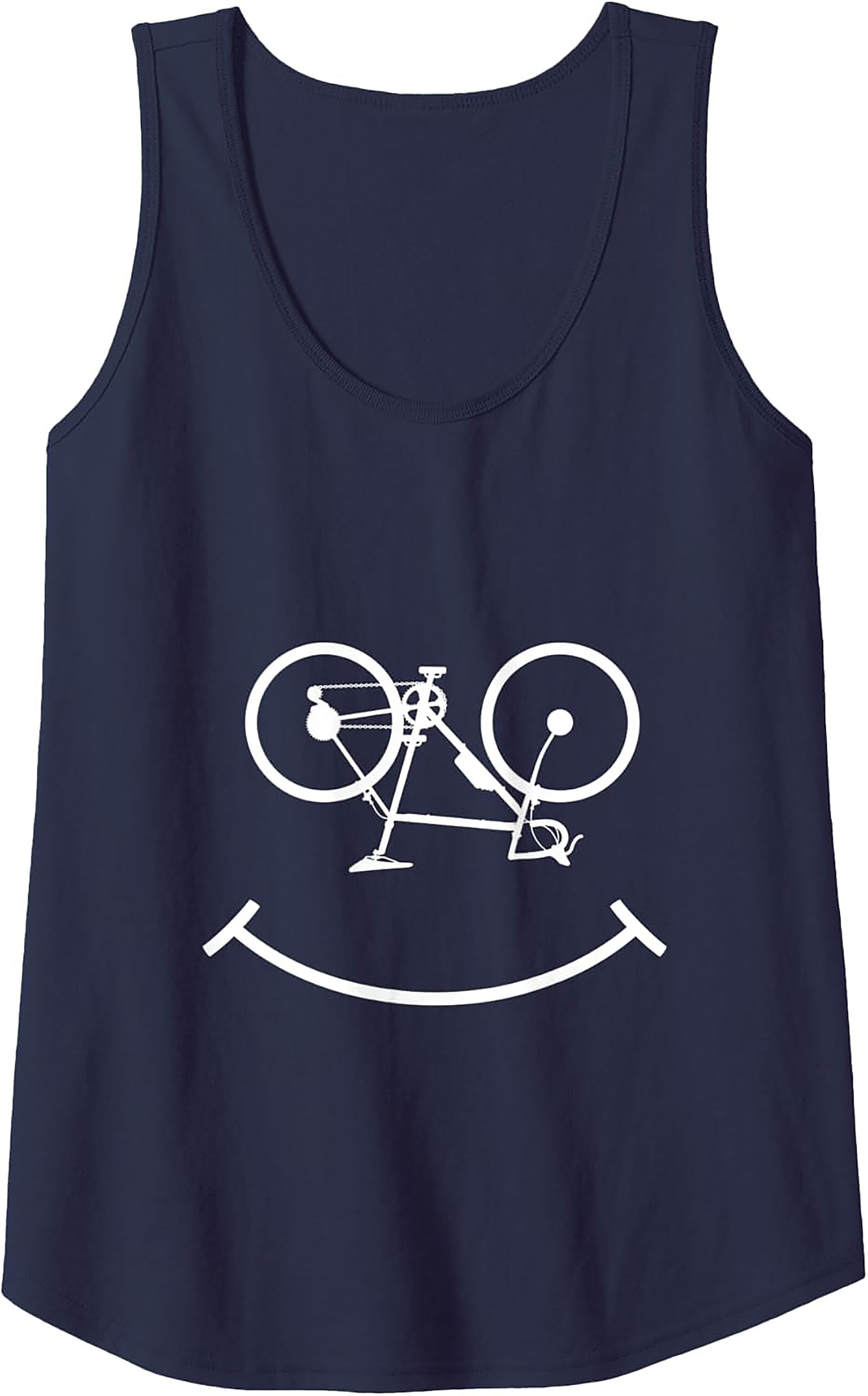Happy Cycle Bicycle Tank Top | Unisex Cycling Graphic Tank