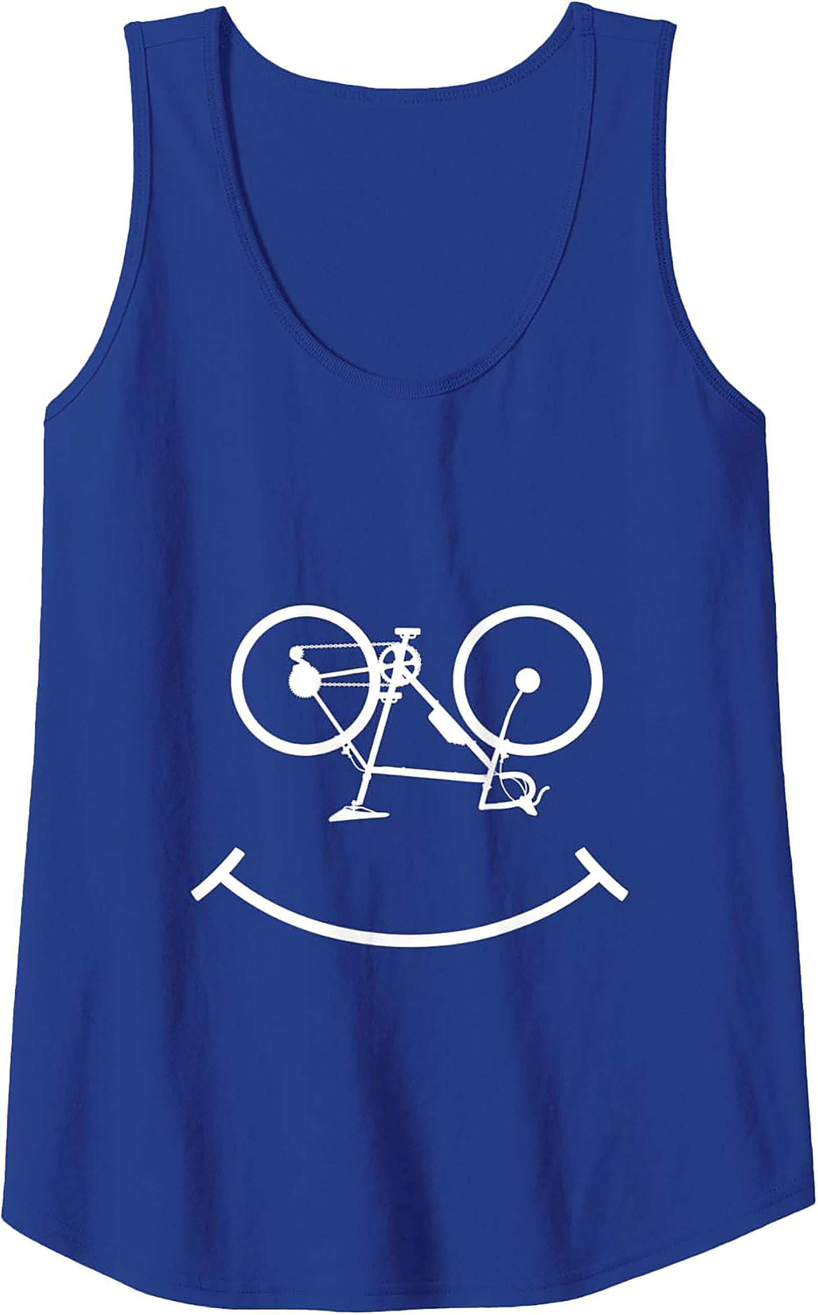 Happy Cycle Bicycle Tank Top | Unisex Cycling Graphic Tank