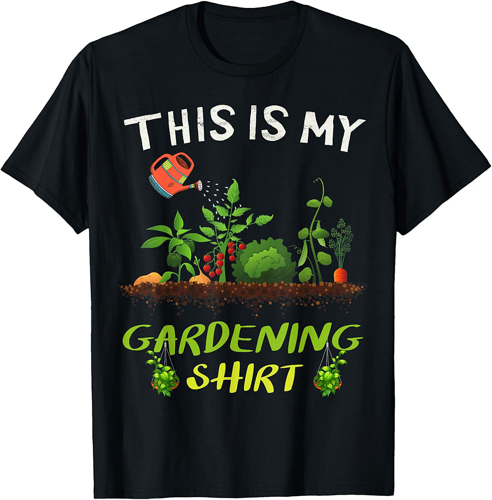 Funny Gardening Shirt | This Is My Gardening Tee Plant Lover Gift