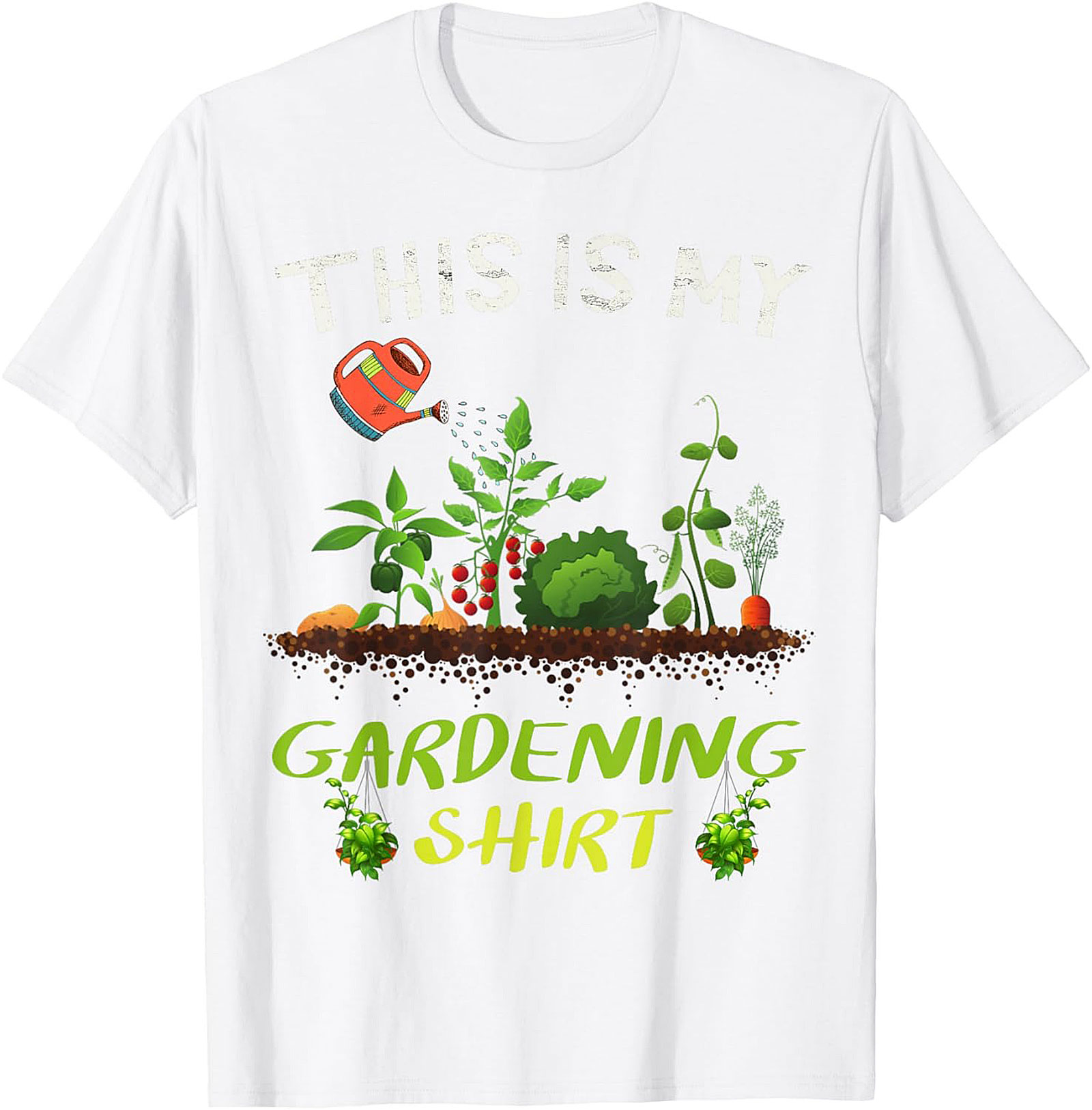 Funny Gardening Shirt | This Is My Gardening Tee Plant Lover Gift