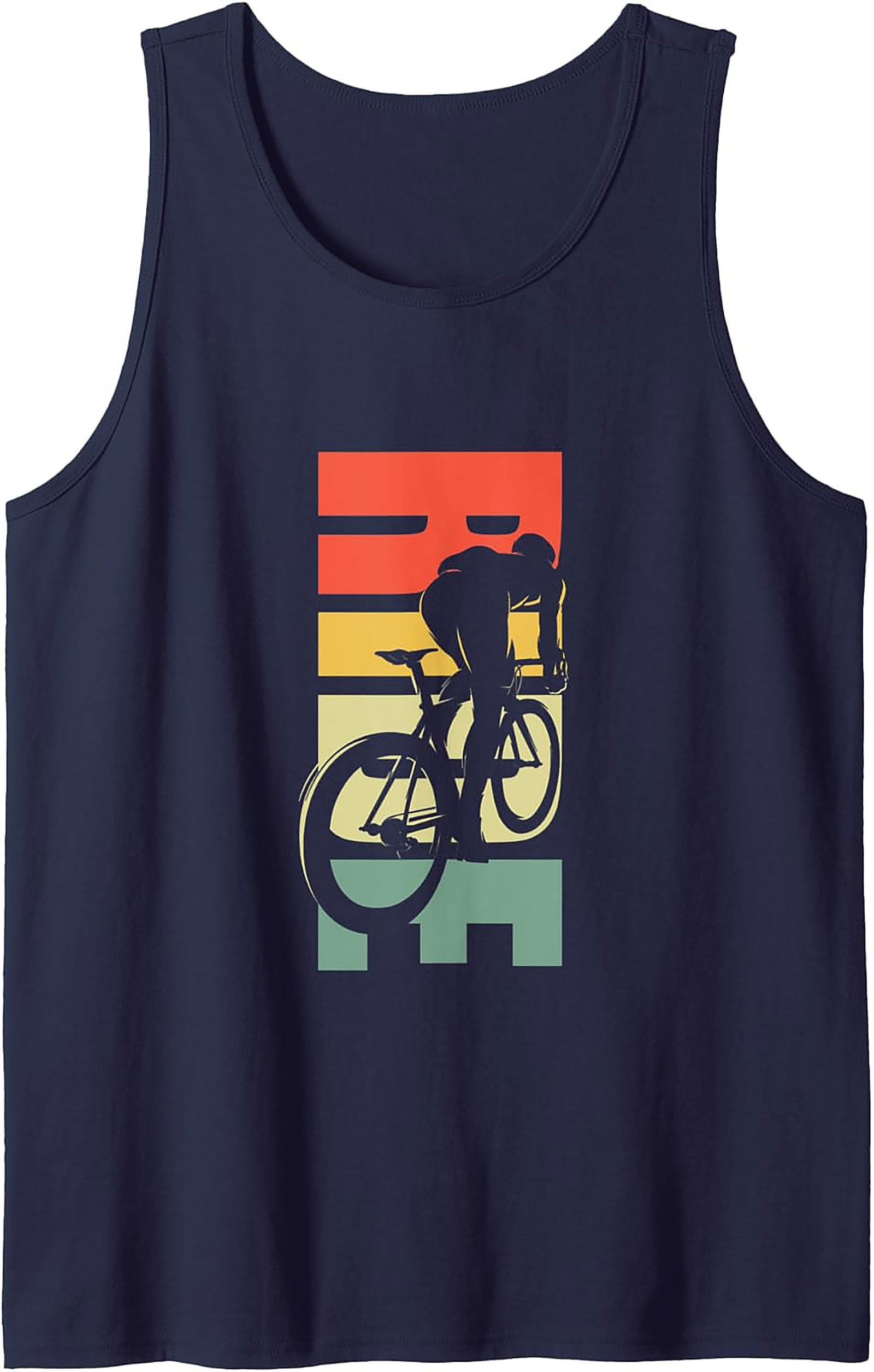 Retro Cycling Tank Top | Vintage Biker Sleeveless Shirt