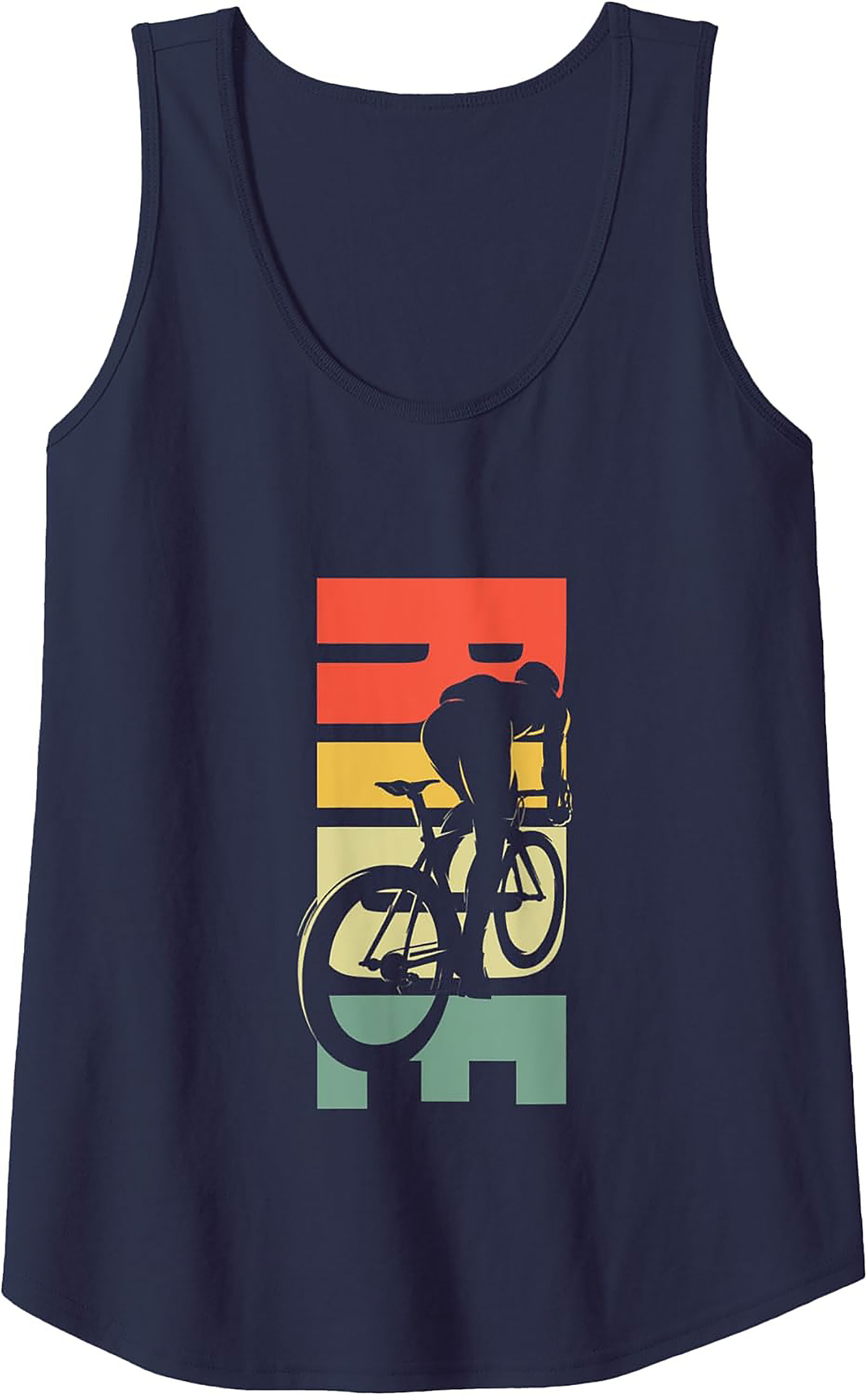 Retro Cycling Tank Top | Vintage Biker Sleeveless Shirt