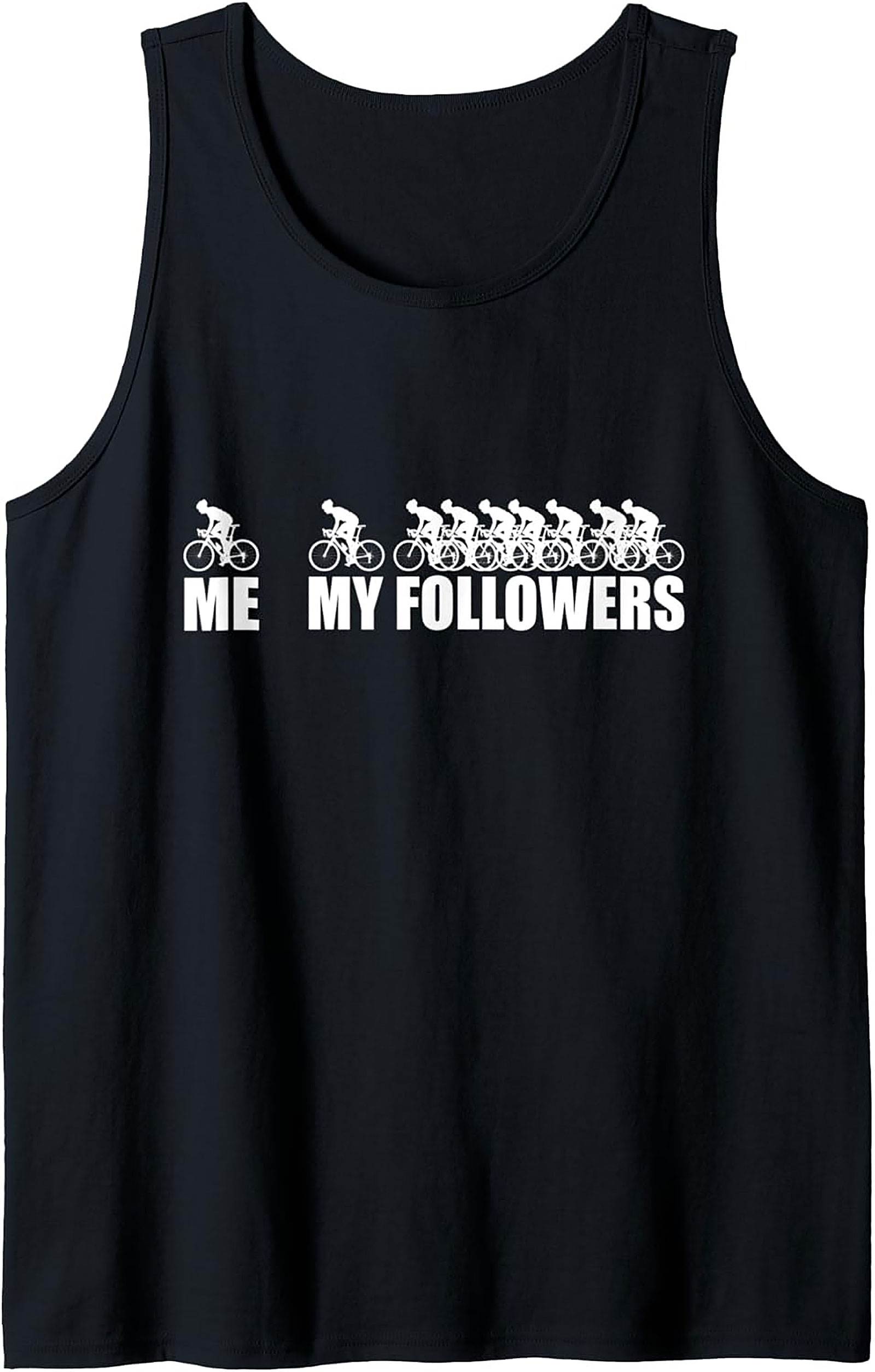 Funny Cycling Tank Top | Biker Graphic Sleeveless Shirt