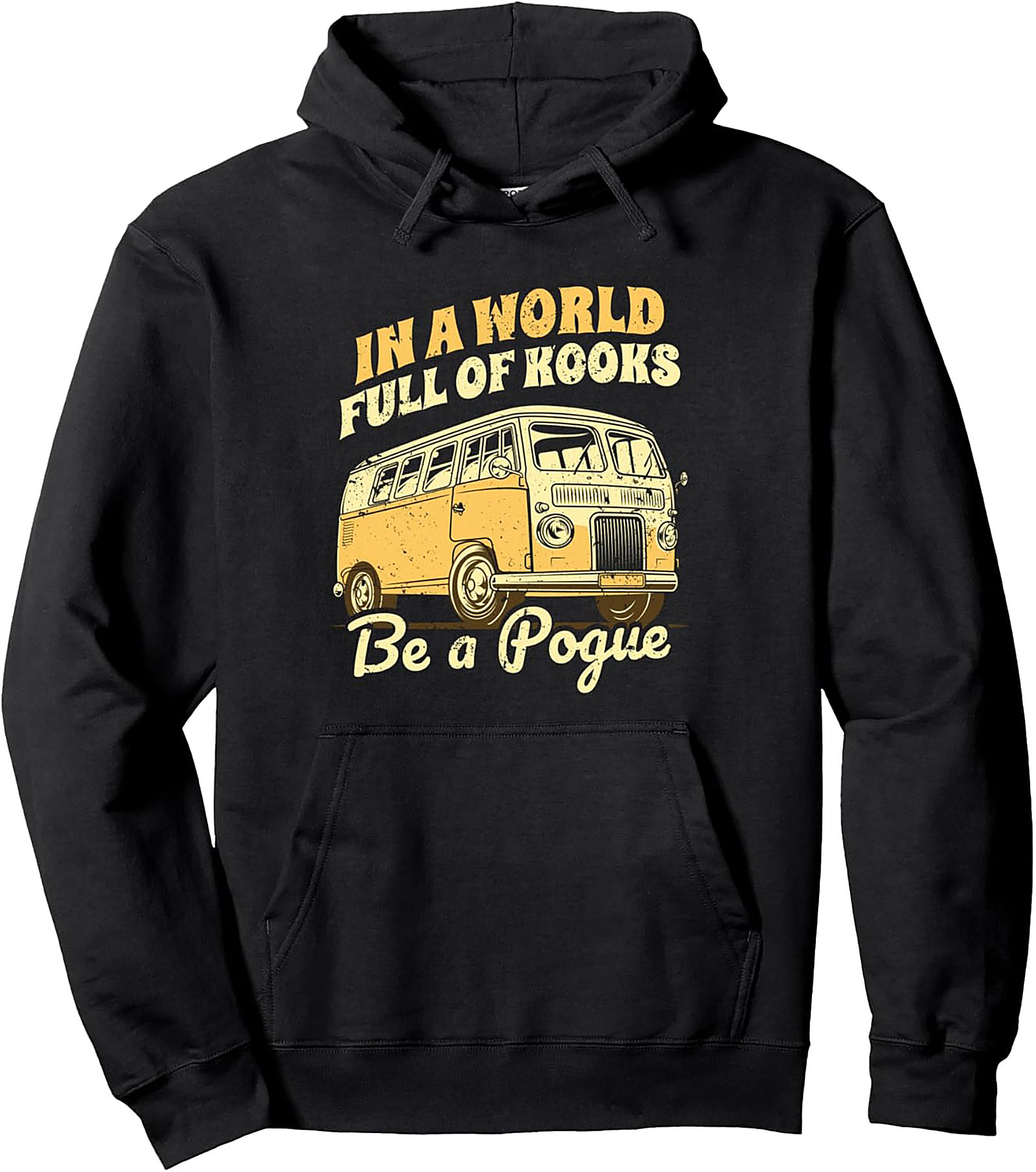 Pogue Life Graphic Hoodie Outer Banks VW Bus Pullover