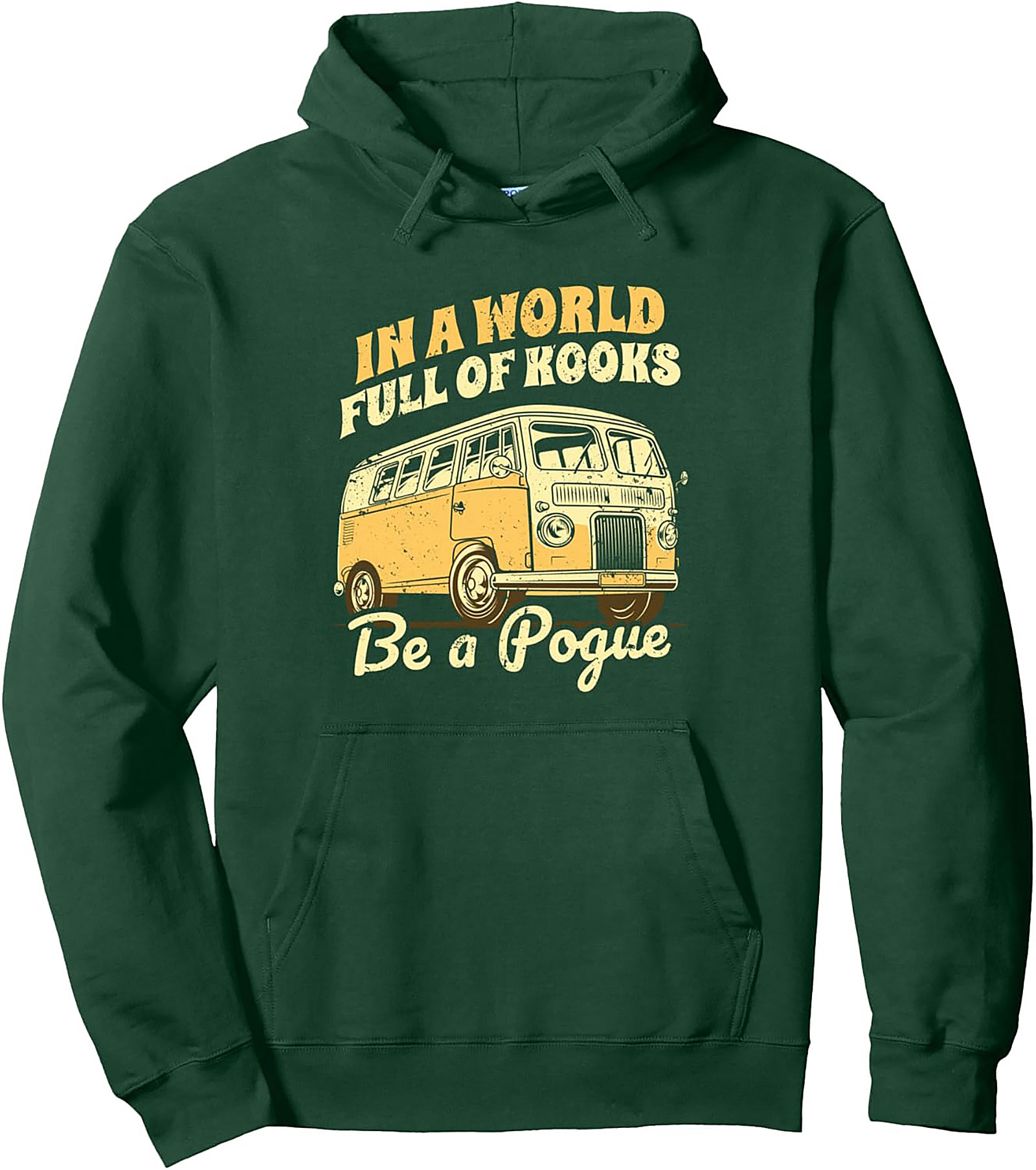 Pogue Life Graphic Hoodie Outer Banks VW Bus Pullover