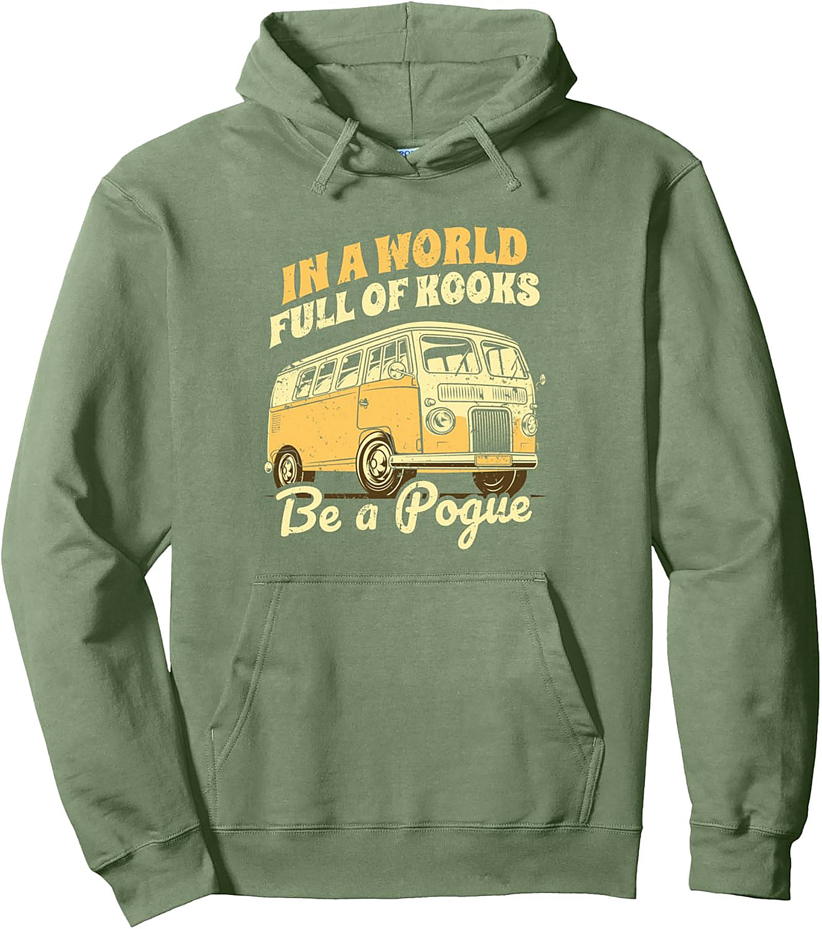  Pogue Life Graphic Hoodie Outer Banks VW Bus Pullover