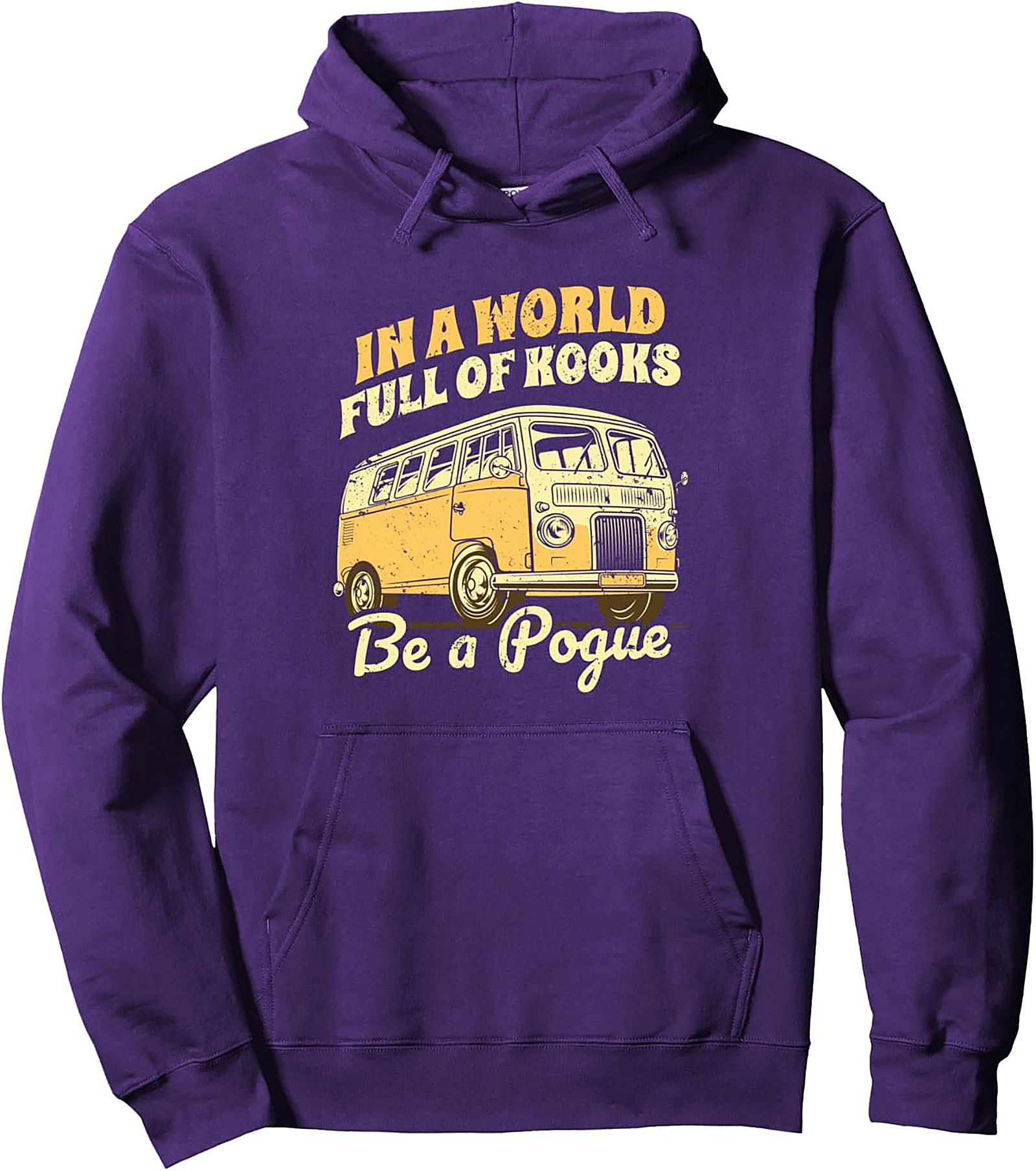  Pogue Life Graphic Hoodie Outer Banks VW Bus Pullover