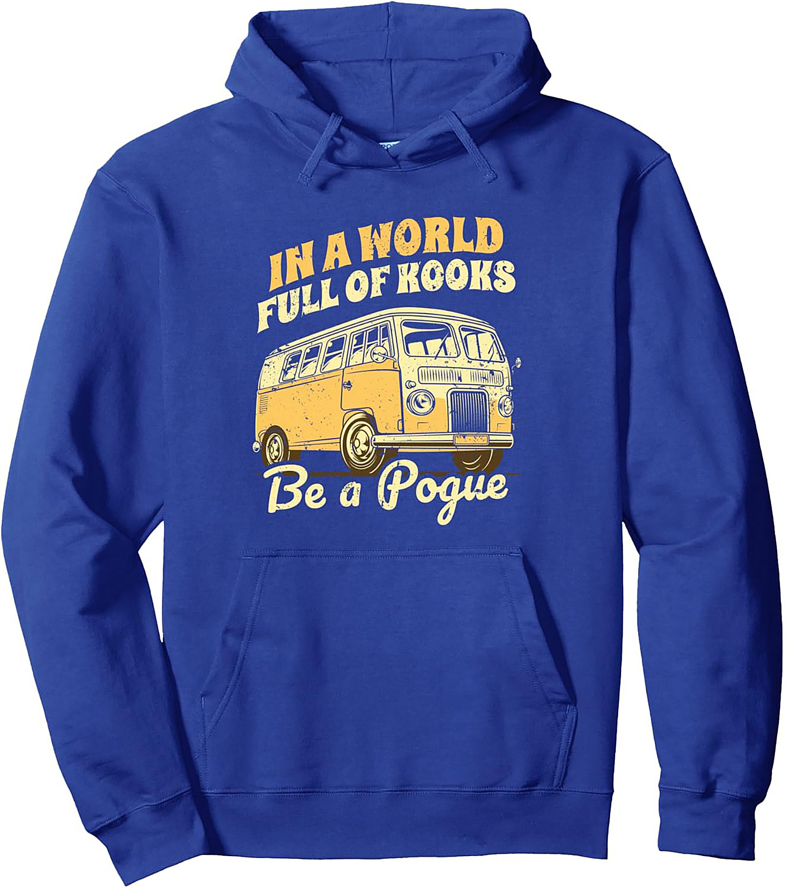  Pogue Life Graphic Hoodie Outer Banks VW Bus Pullover