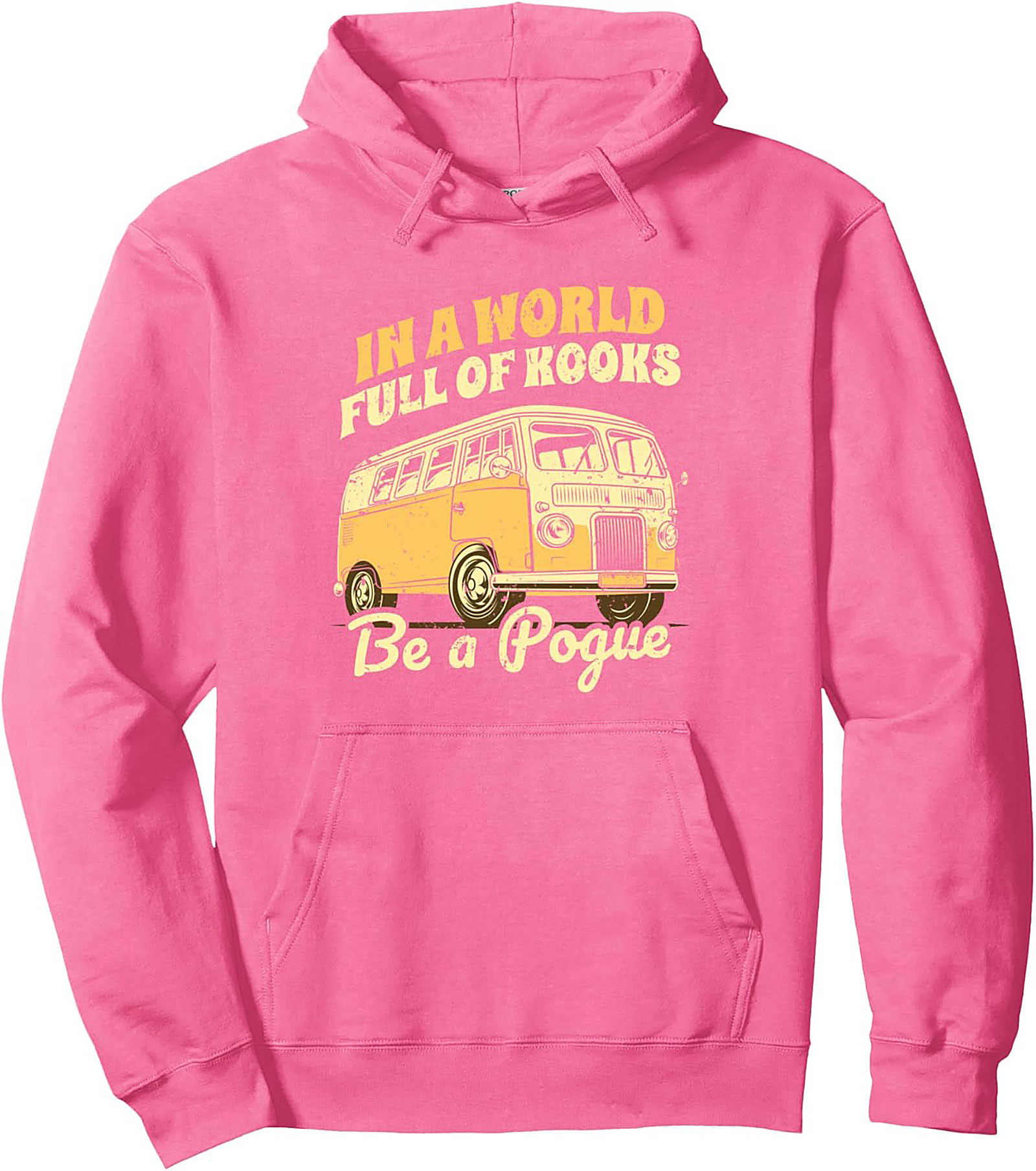 Pogue Life Graphic Hoodie Outer Banks VW Bus Pullover