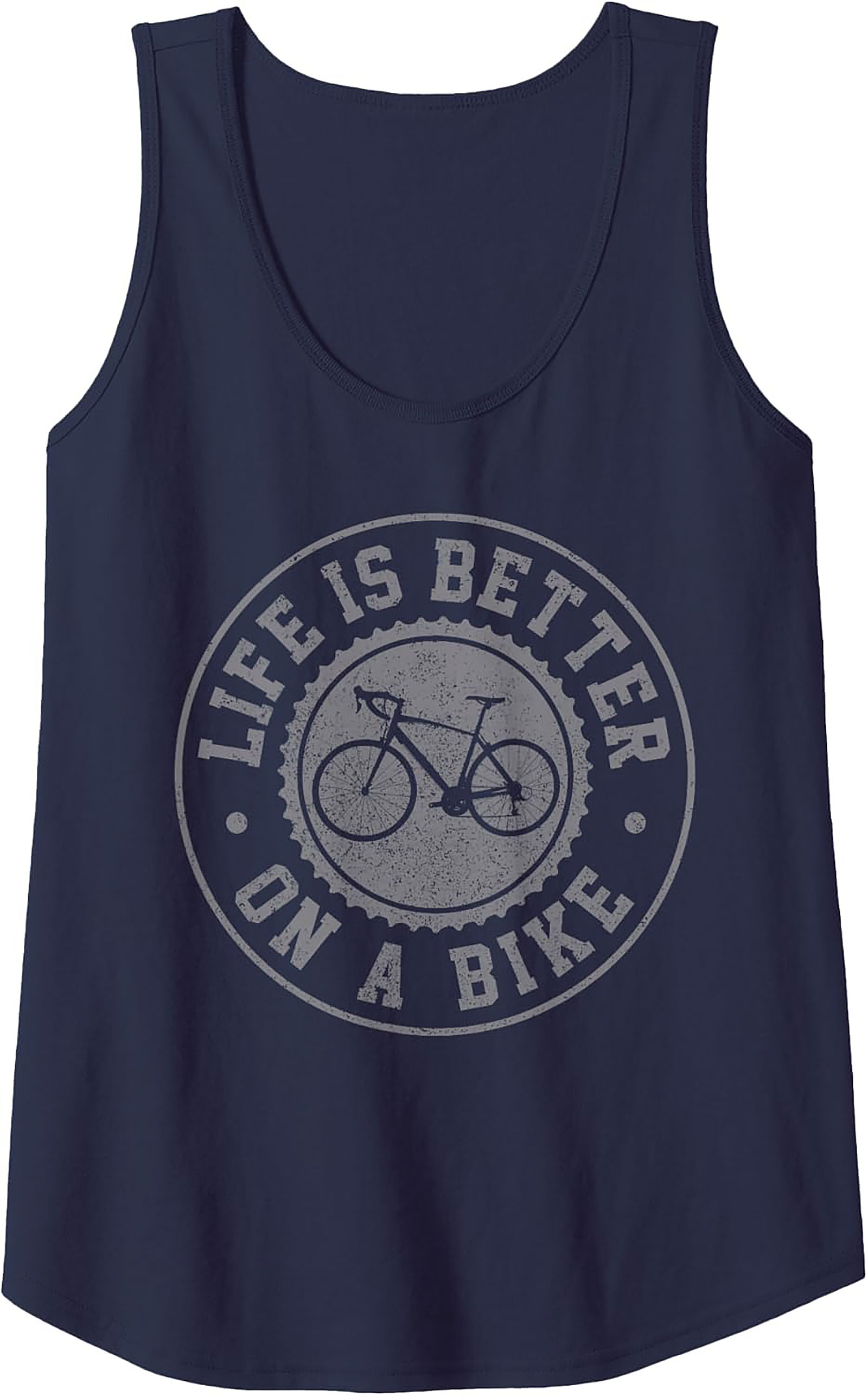 Life Is Better On A Bike Cycling Tank Top | Graphic Sleeveless