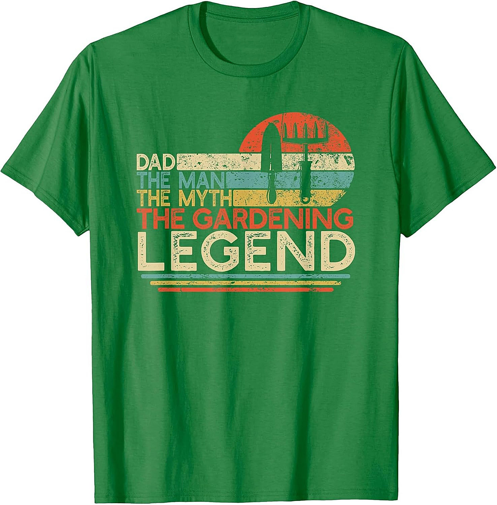 Dad The Gardening Legend T-Shirt Funny Vintage Tee