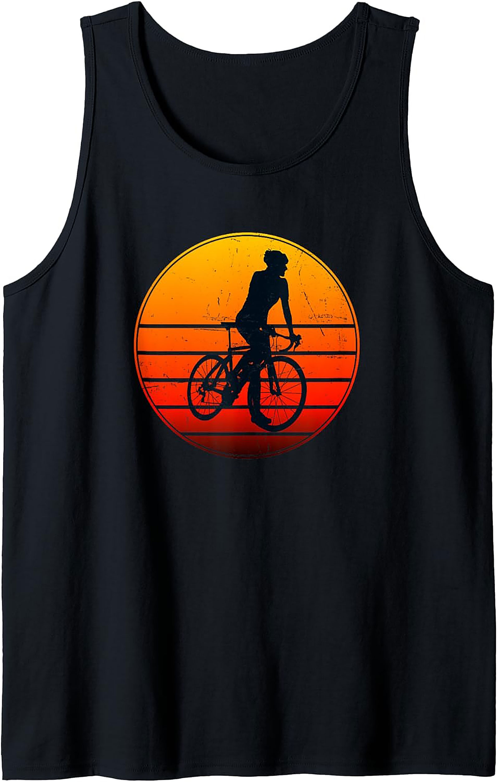 Retro Cycling Tank Top | Vintage Biker Sleeveless Shirt