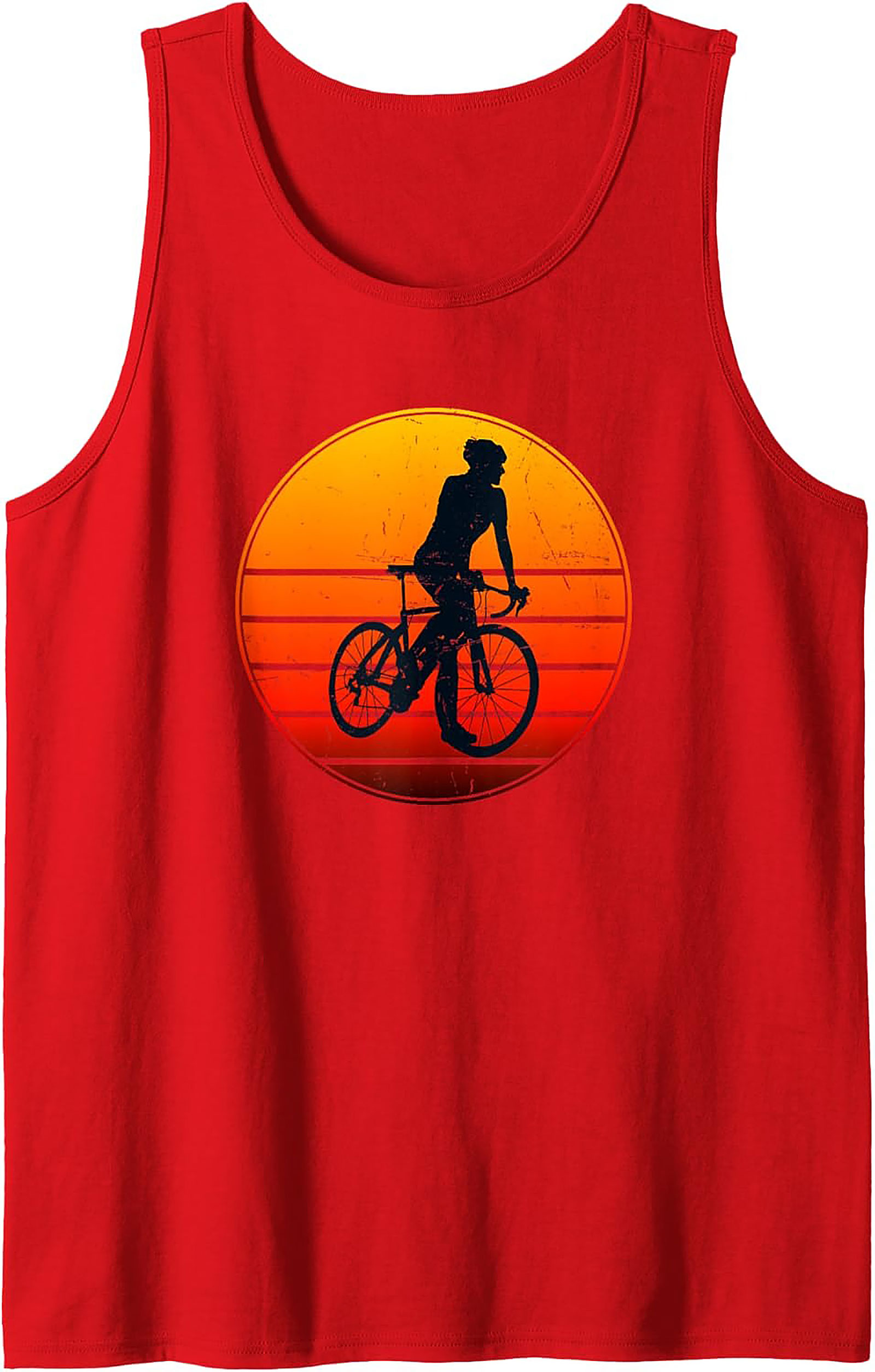 Retro Cycling Tank Top | Vintage Biker Sleeveless Shirt