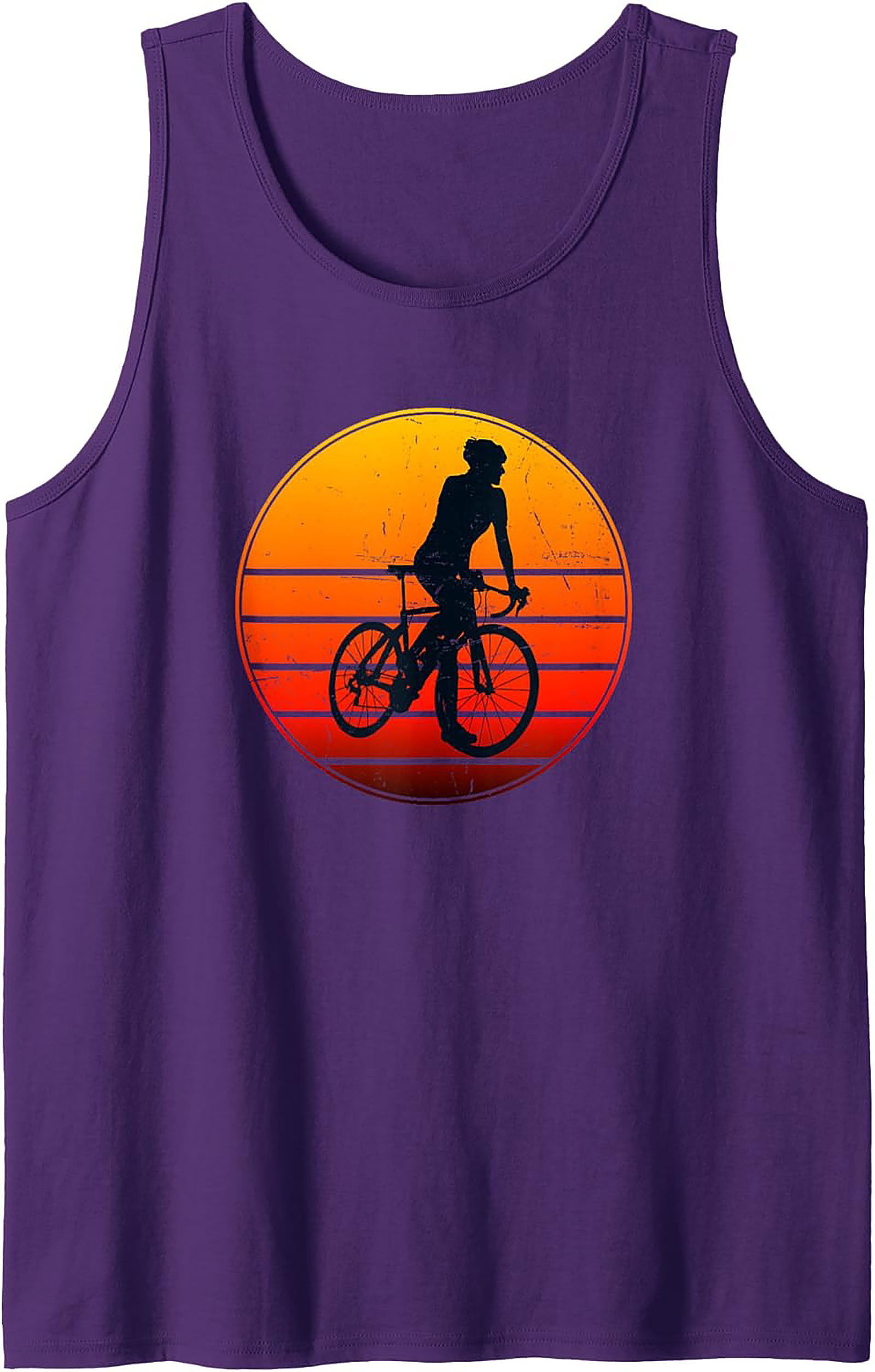 Retro Cycling Tank Top | Vintage Biker Sleeveless Shirt
