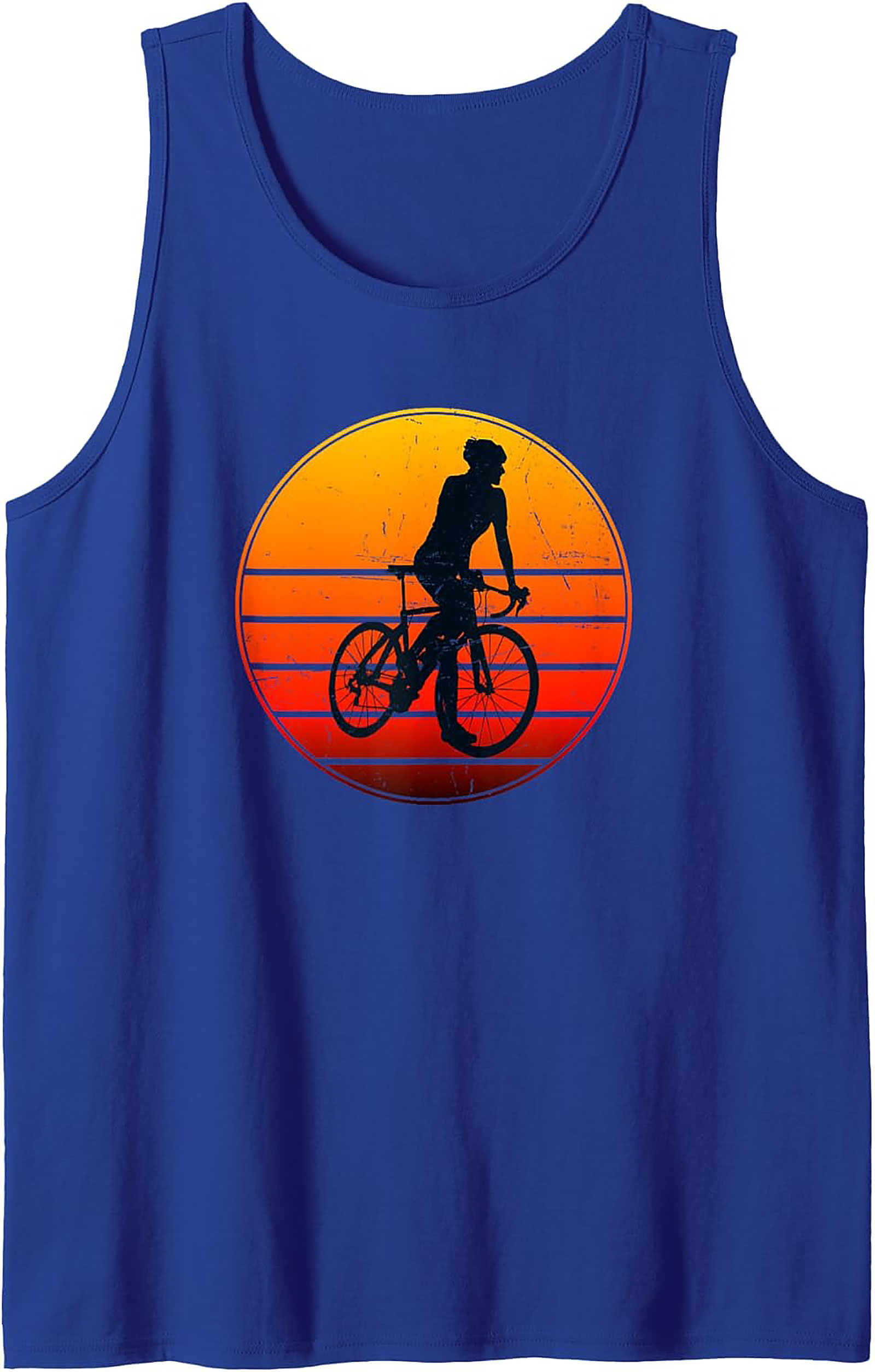 Retro Cycling Tank Top | Vintage Biker Sleeveless Shirt