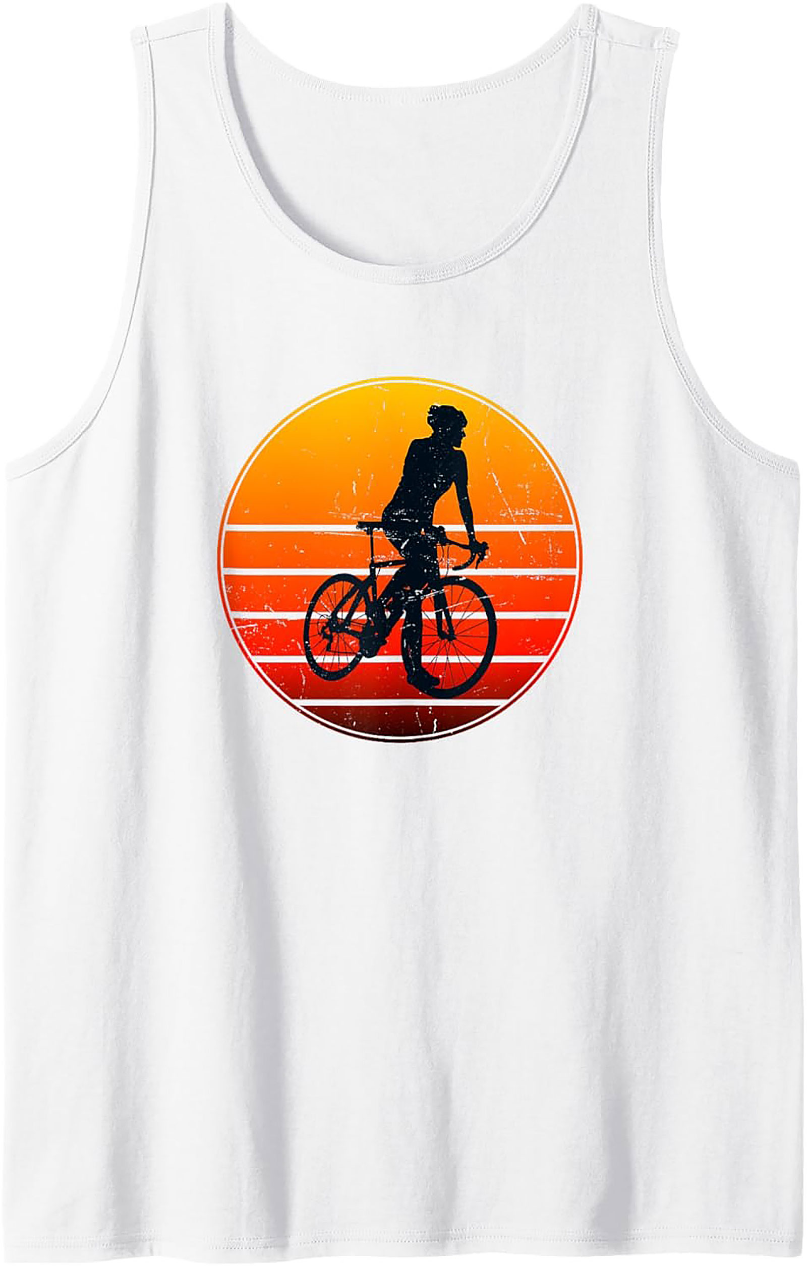 Retro Cycling Tank Top | Vintage Biker Sleeveless Shirt