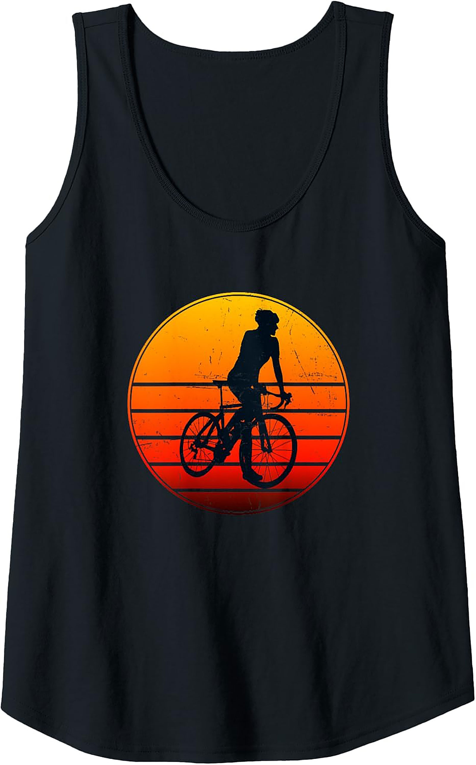 Retro Cycling Tank Top | Vintage Biker Sleeveless Shirt