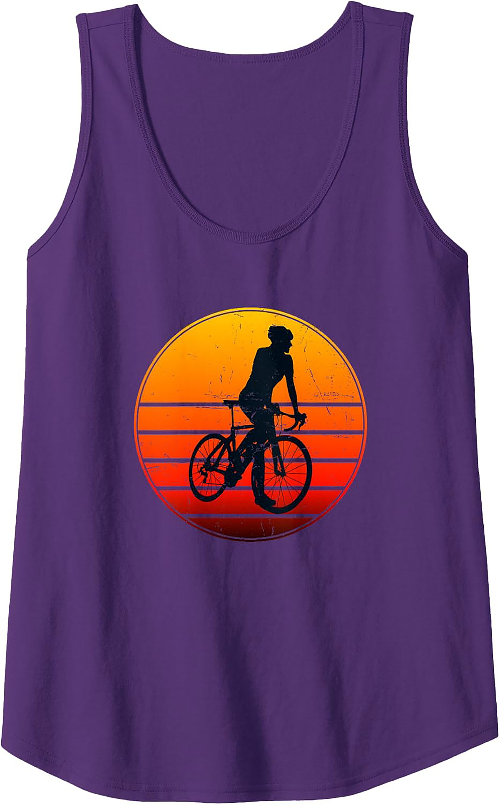 Retro Cycling Tank Top | Vintage Biker Sleeveless Shirt