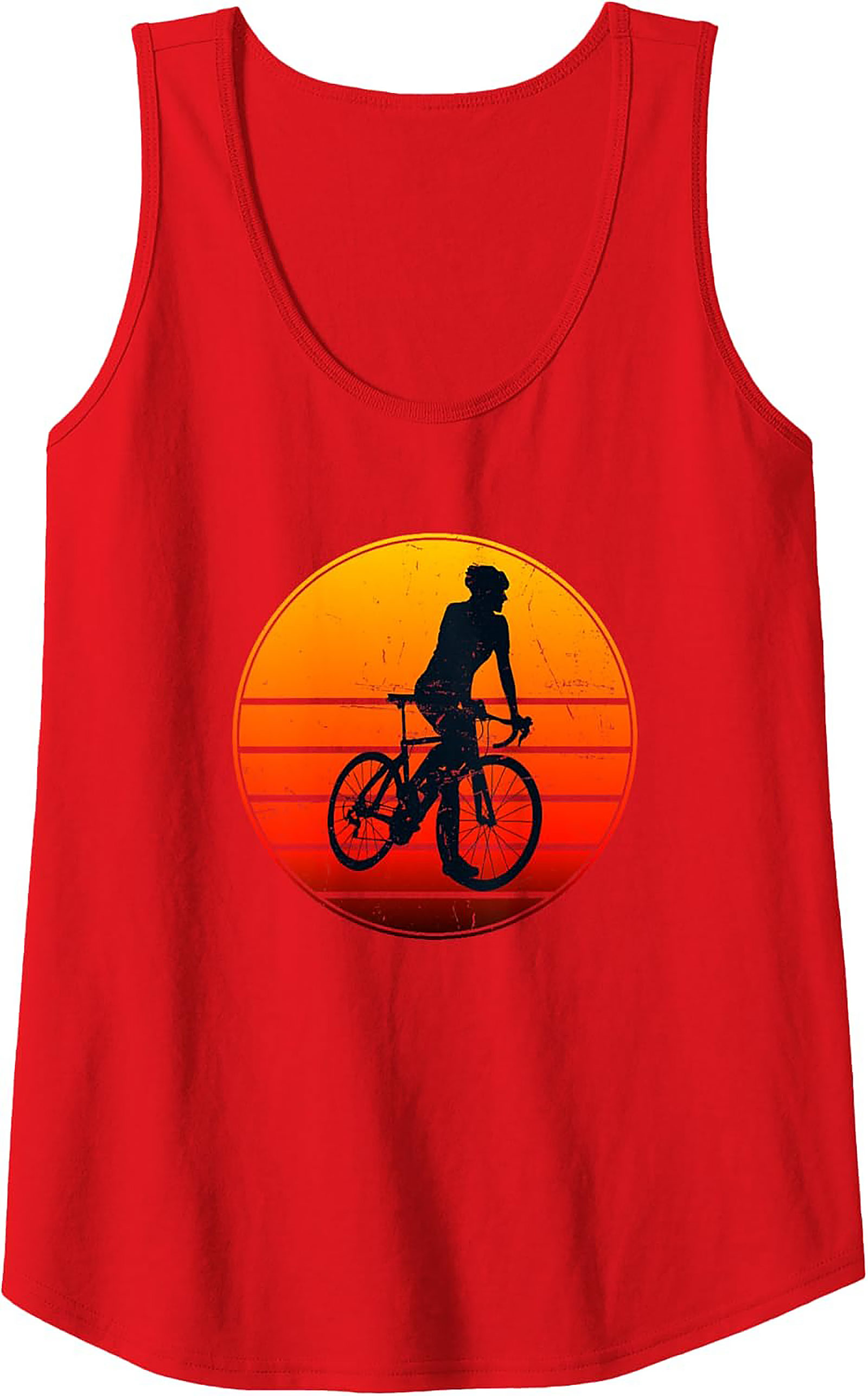 Retro Cycling Tank Top | Vintage Biker Sleeveless Shirt