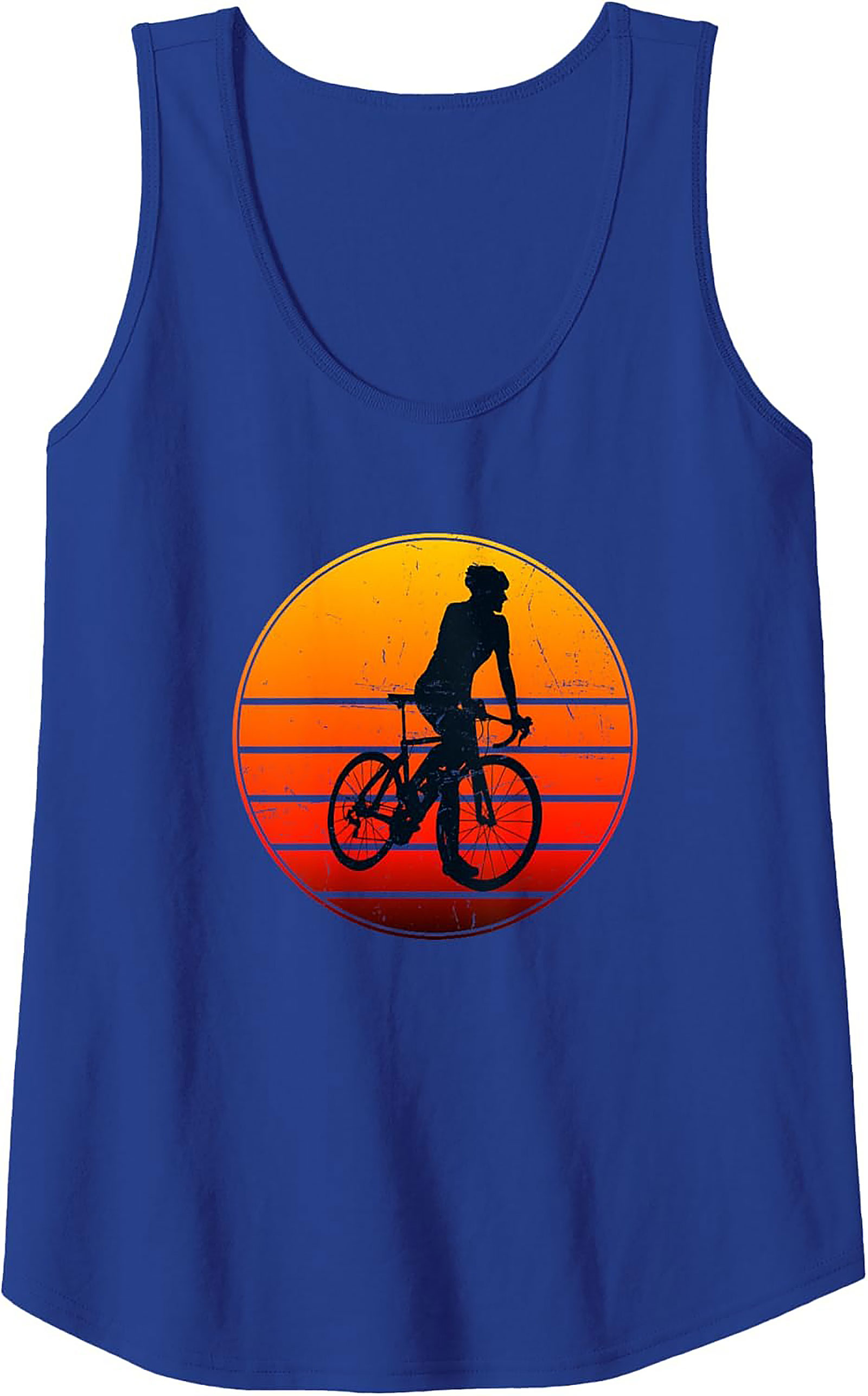 Retro Cycling Tank Top | Vintage Biker Sleeveless Shirt