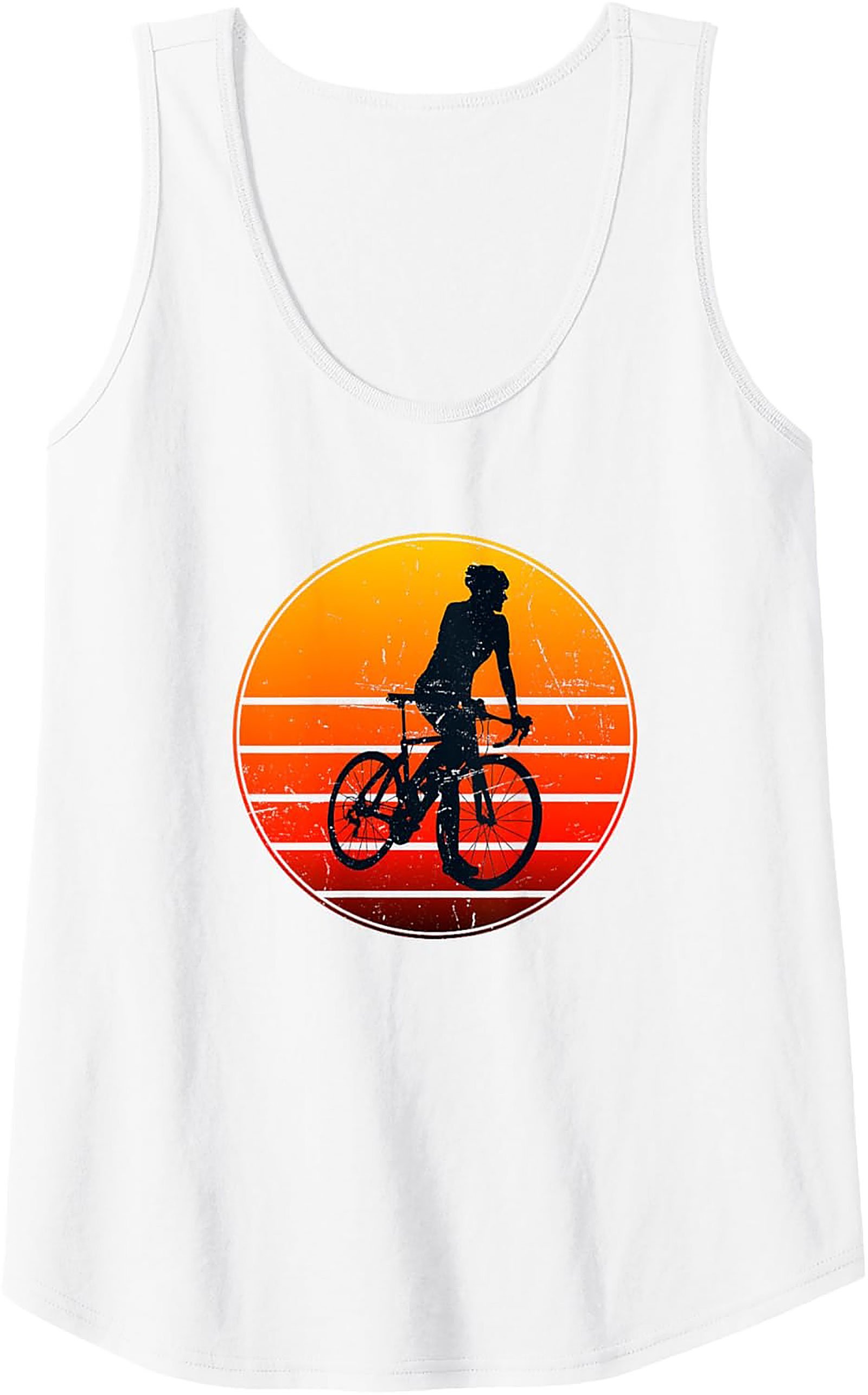 Retro Cycling Tank Top | Vintage Biker Sleeveless Shirt