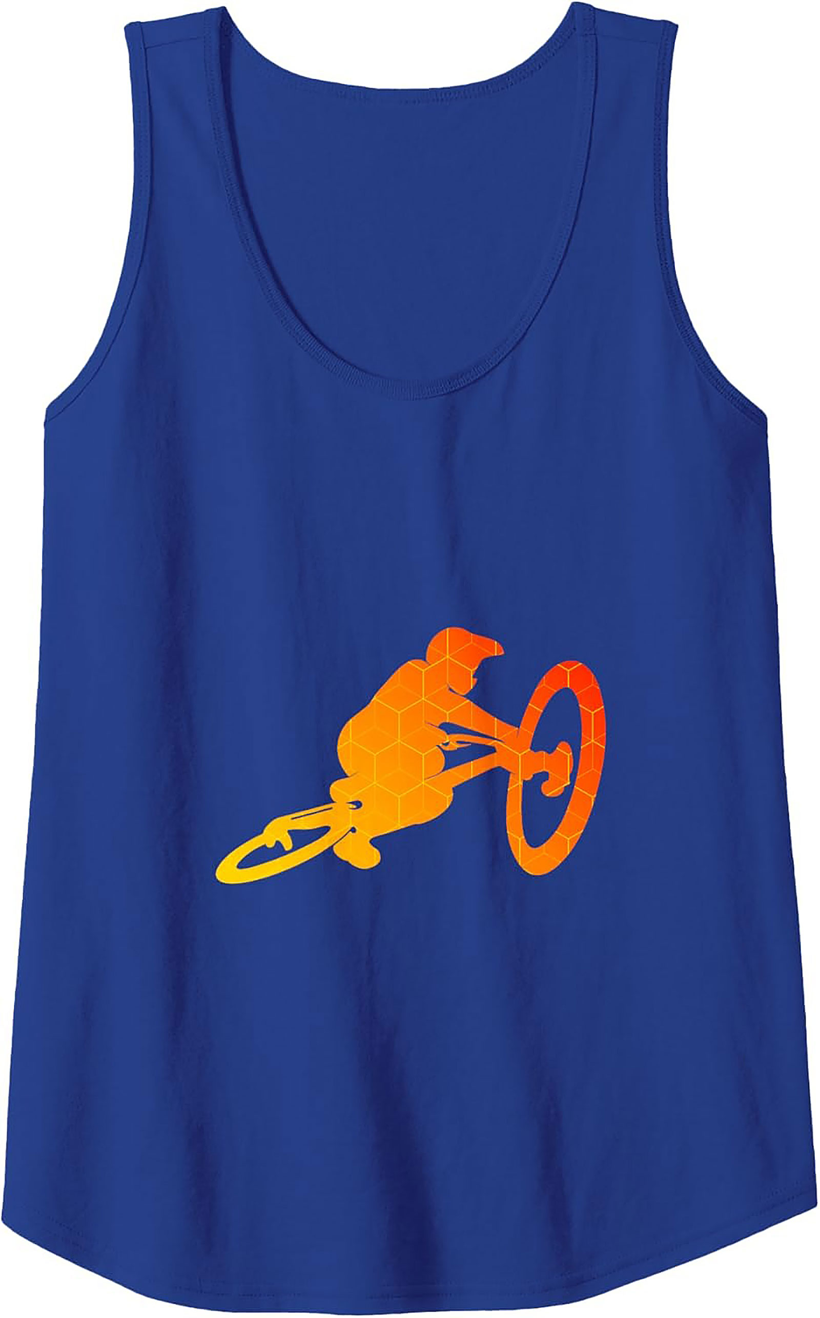 Sunset MTB Graphic Tank Top | Breathable Cycling Sleeveless Shirt