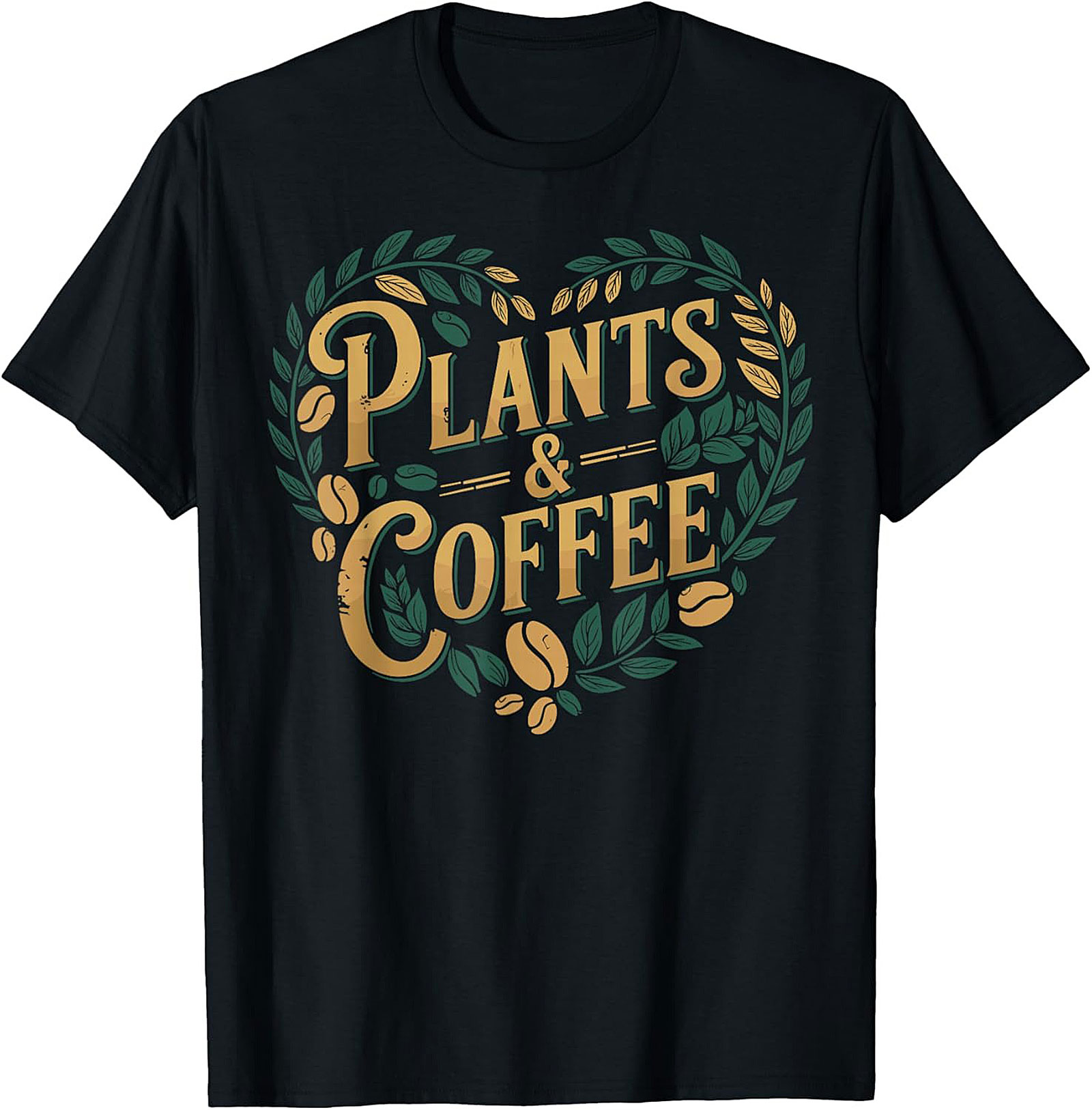 Plants and Coffee Graphic Tee | Soft Unisex Shirt Gift