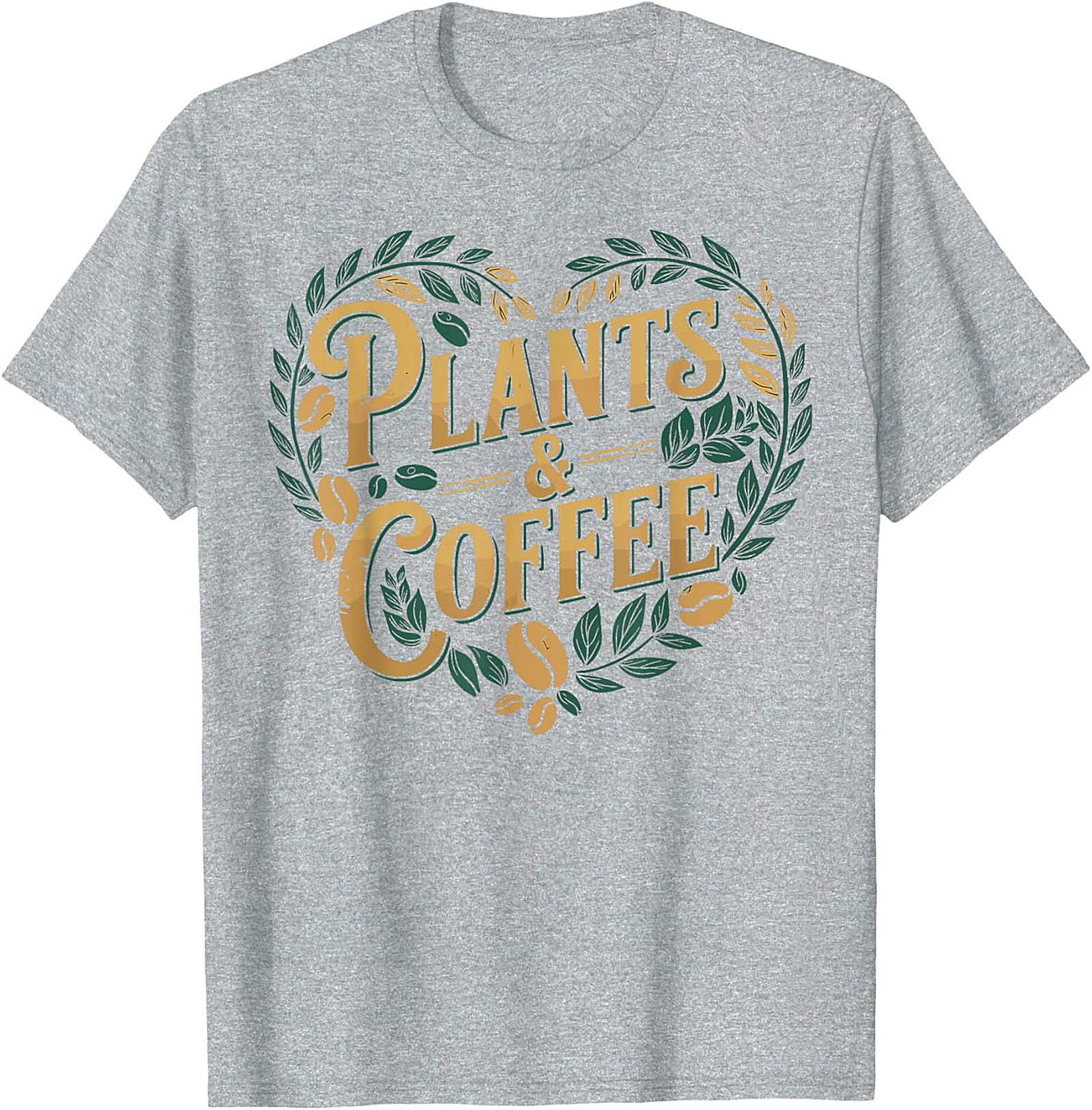 Plants and Coffee Graphic Tee | Soft Unisex Shirt Gift