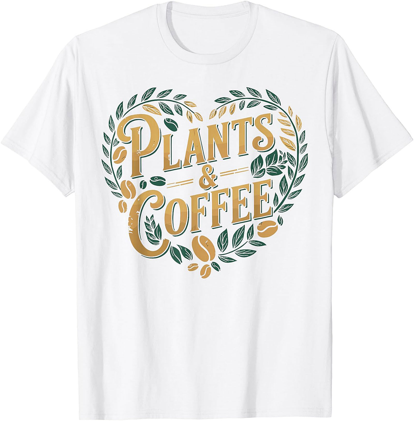 Plants and Coffee Graphic Tee | Soft Unisex Shirt Gift