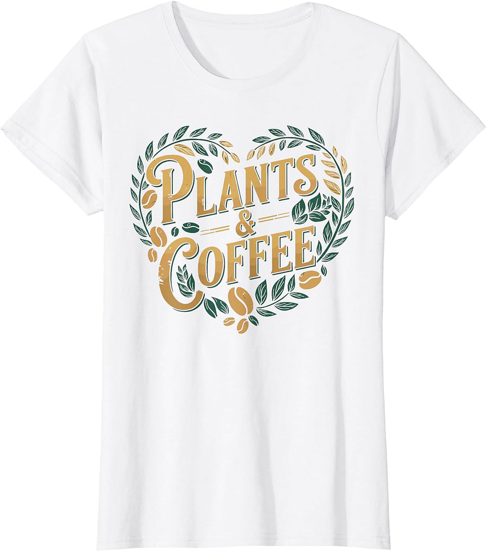 Plants and Coffee Graphic Tee | Soft Unisex Shirt Gift