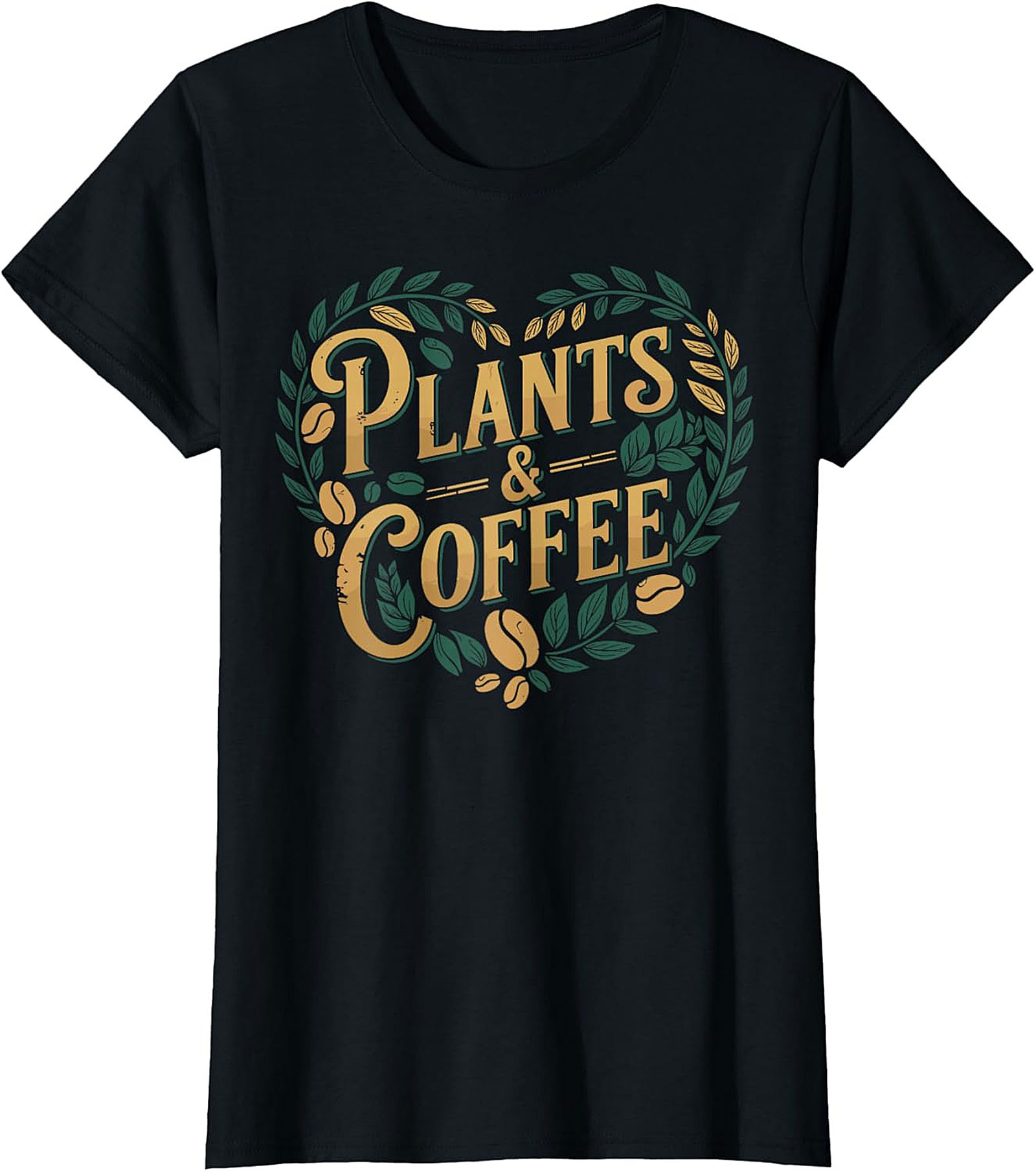 Plants and Coffee Graphic Tee | Soft Unisex Shirt Gift