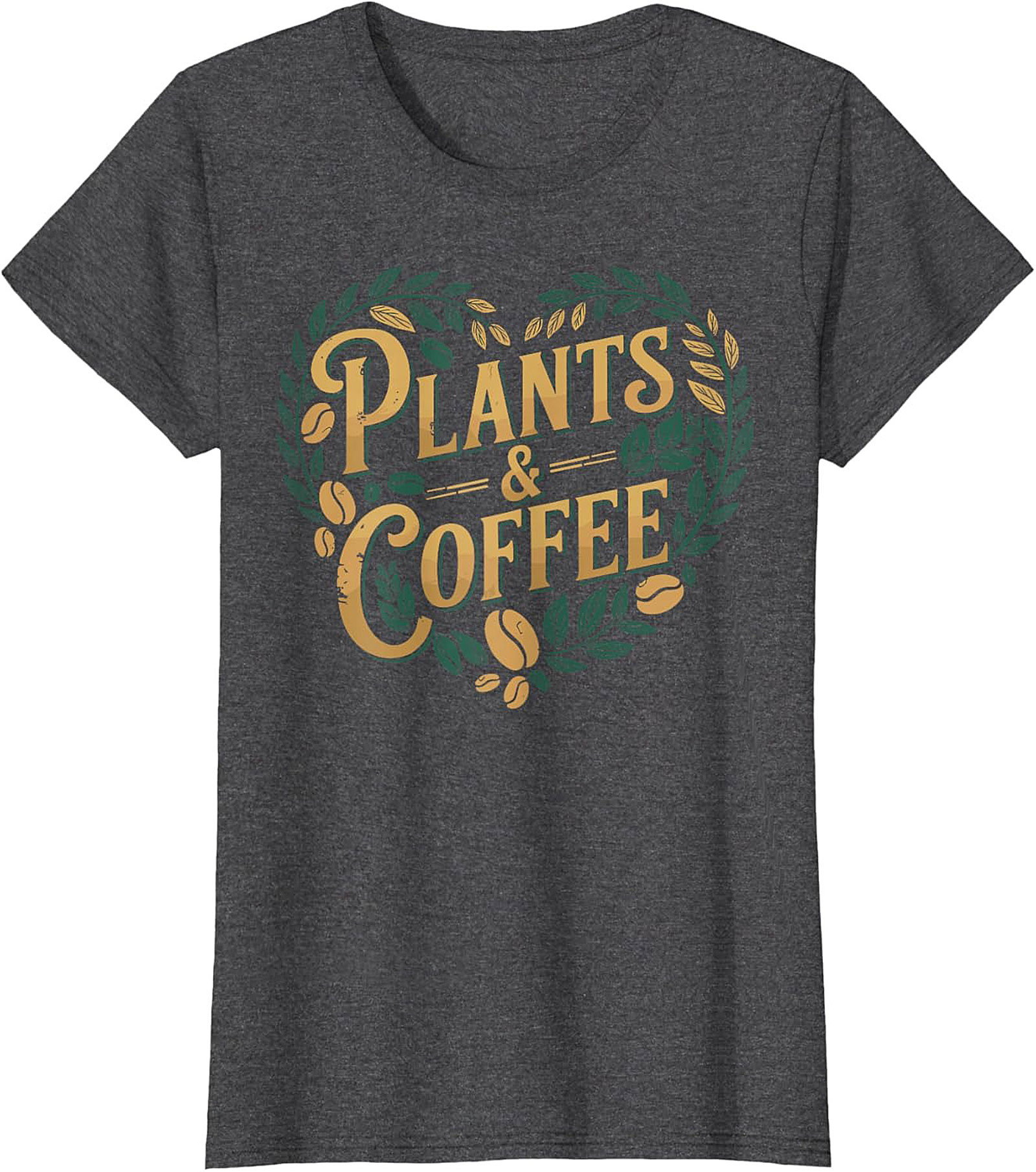 Plants and Coffee Graphic Tee | Soft Unisex Shirt Gift