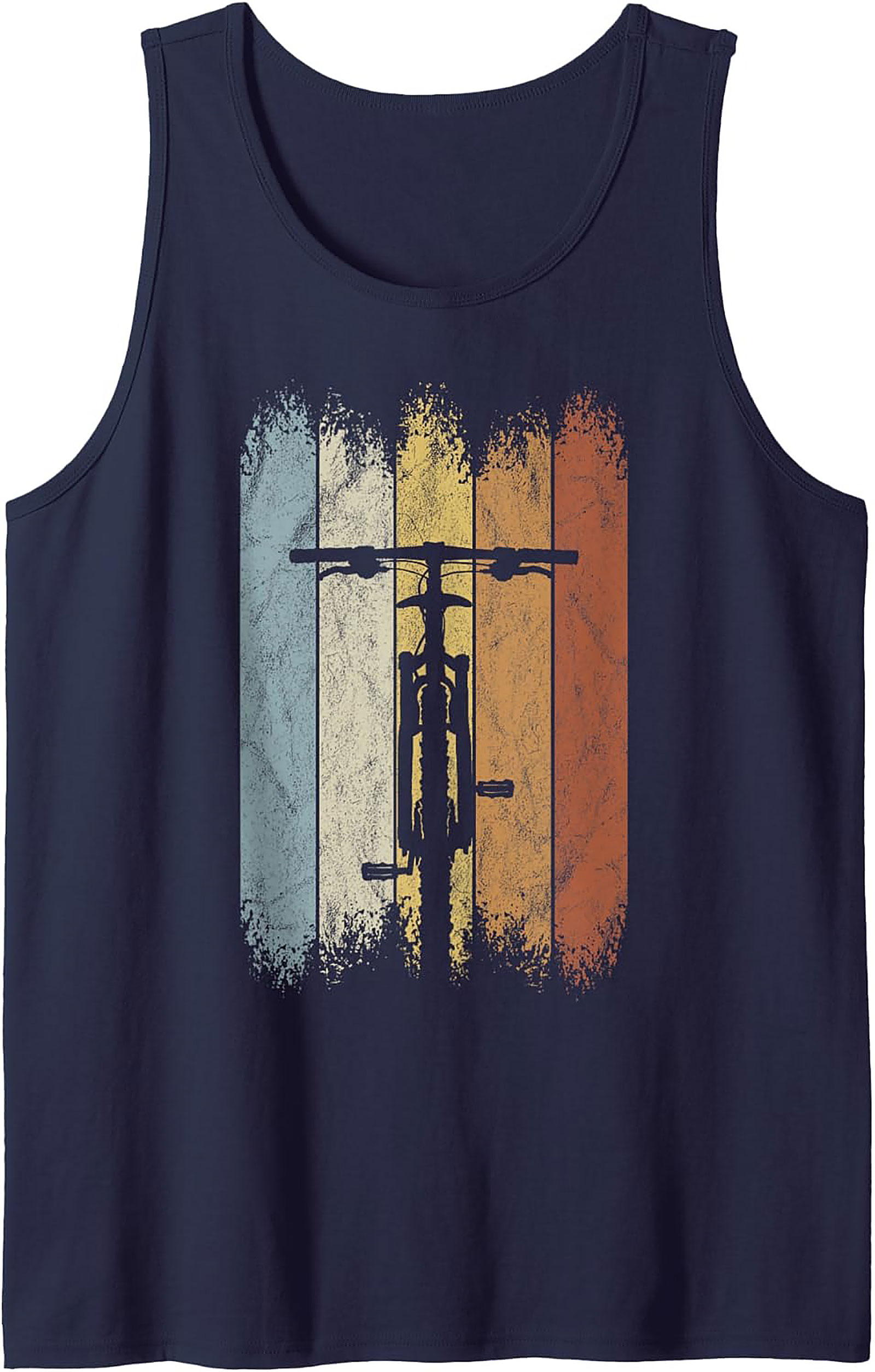 Vintage Cycling Tank Top | Retro MTB Graphic Sleeveless Shirt