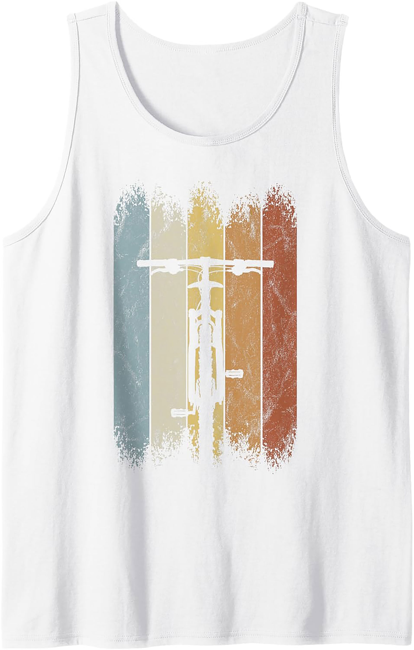 Vintage Cycling Tank Top | Retro MTB Graphic Sleeveless Shirt
