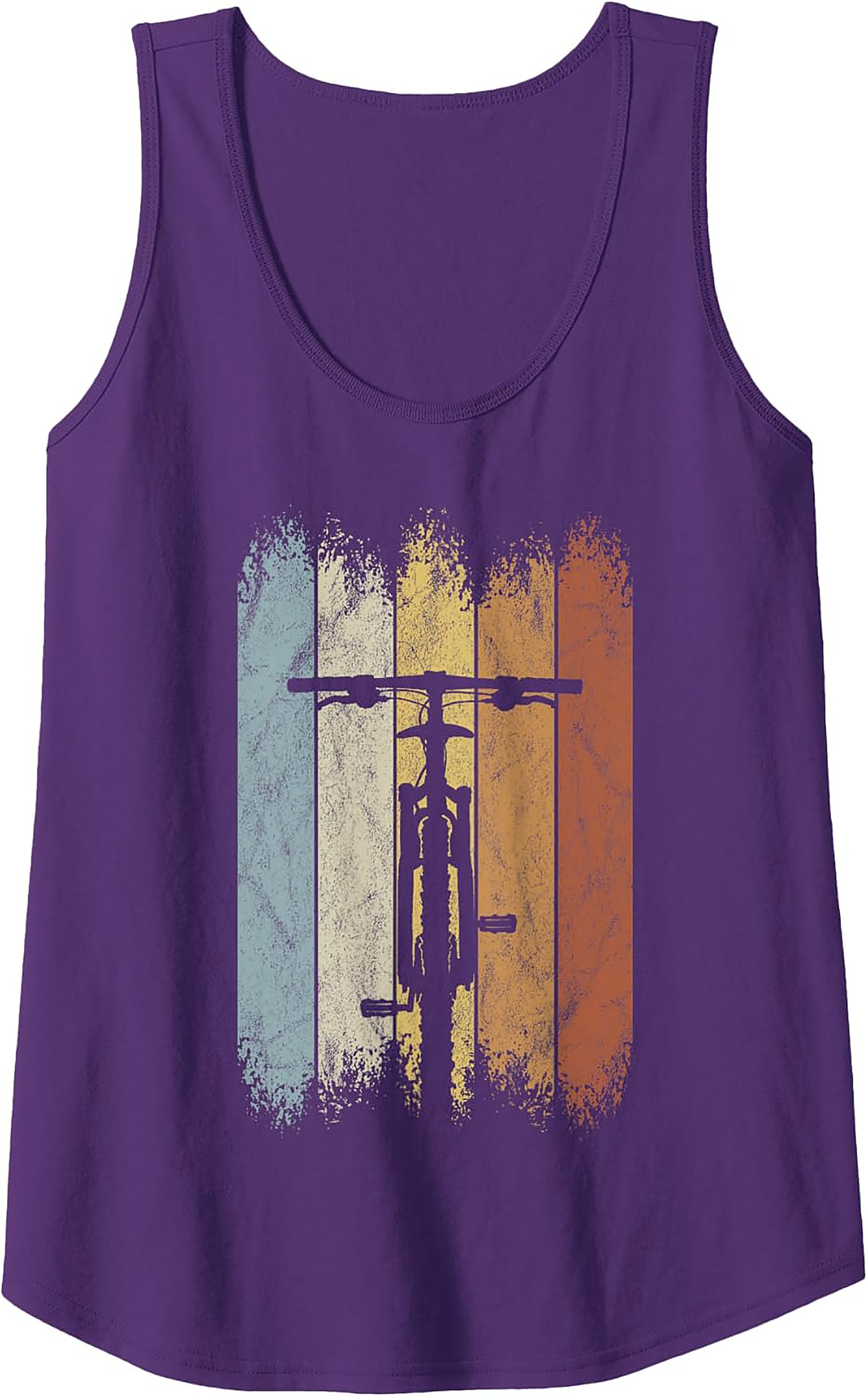 Vintage Cycling Tank Top | Retro MTB Graphic Sleeveless Shirt