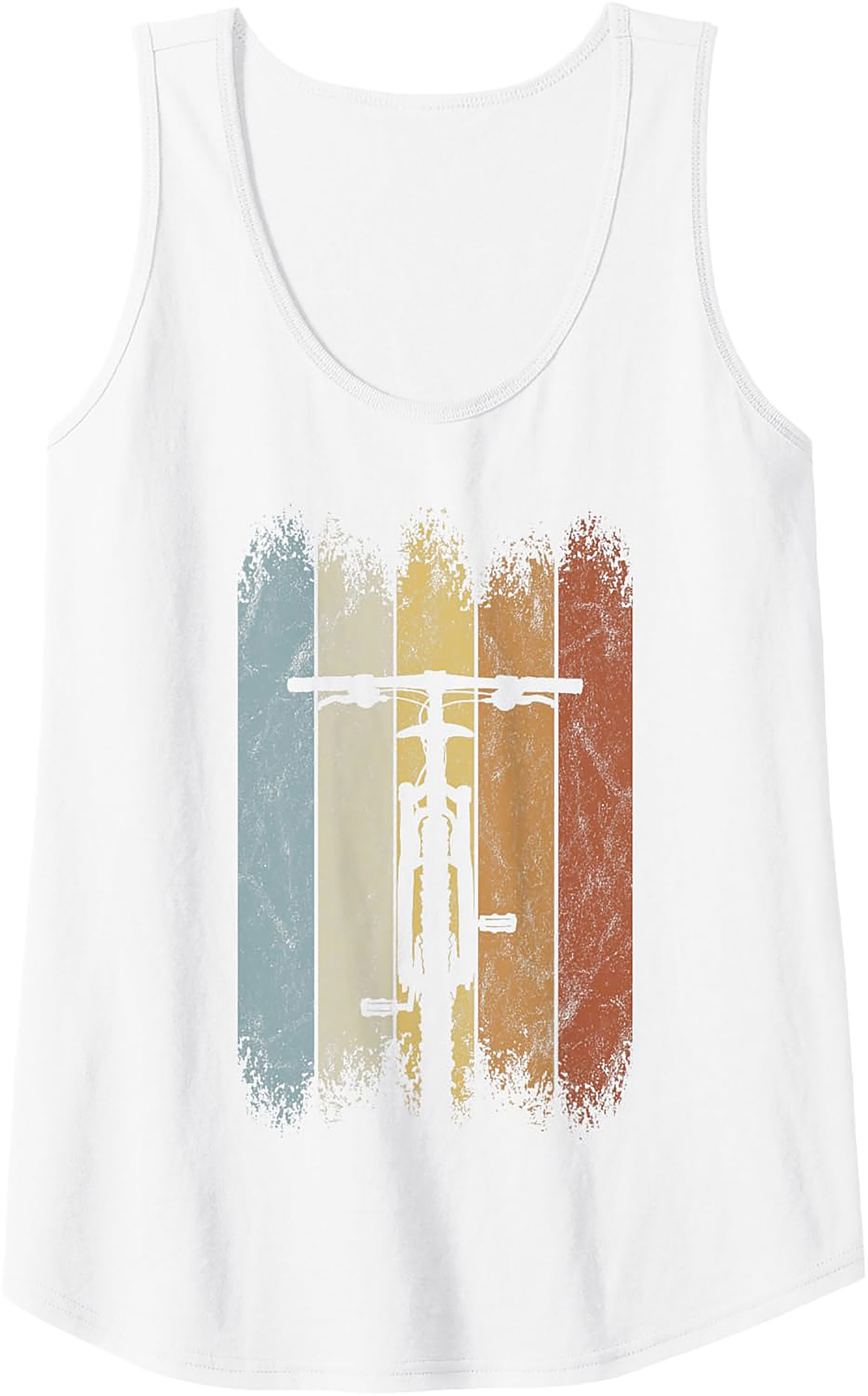 Vintage Cycling Tank Top | Retro MTB Graphic Sleeveless Shirt