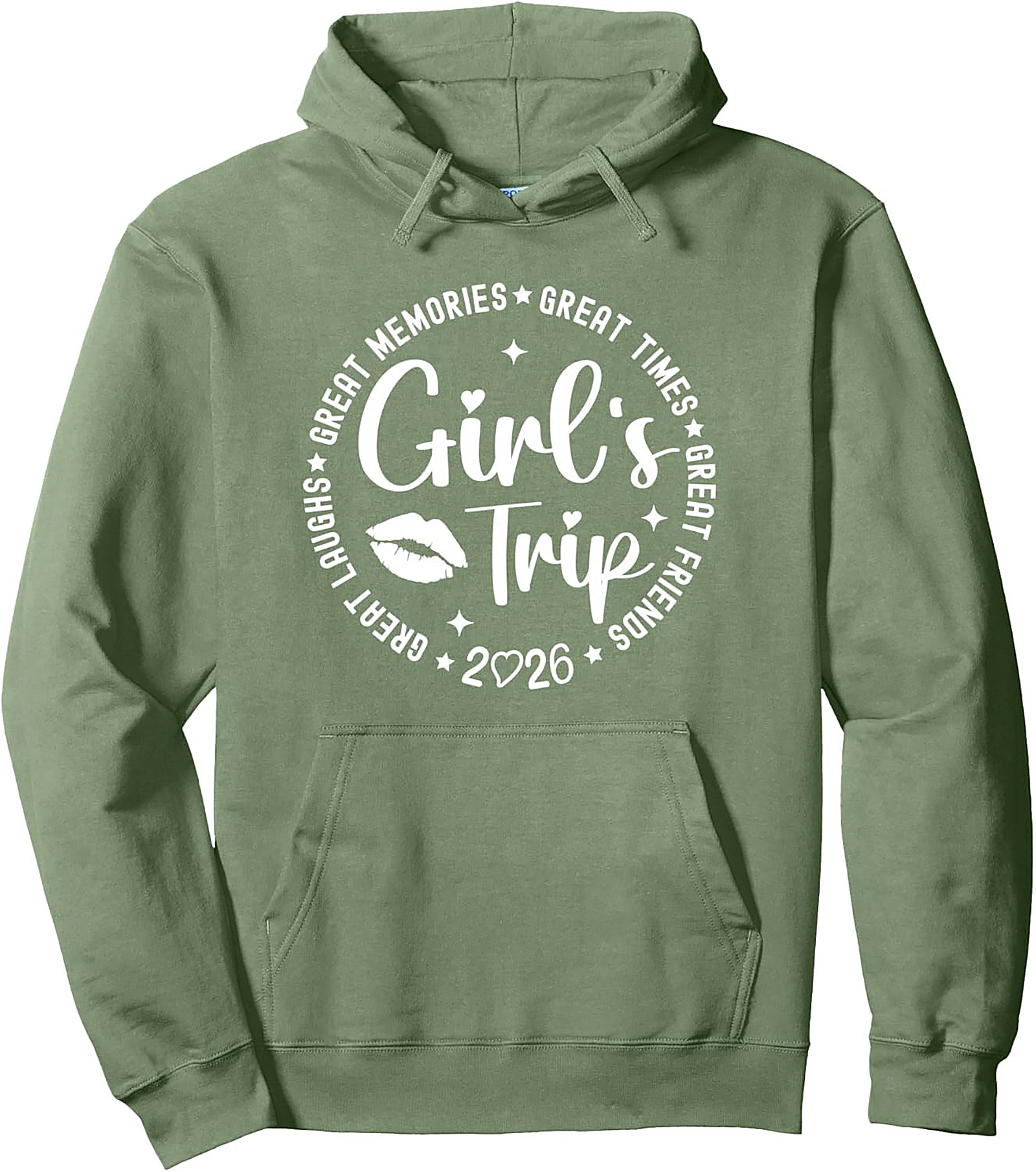 Girl's Trip 2026 Pullover Hoodie Great Friends Gift Idea