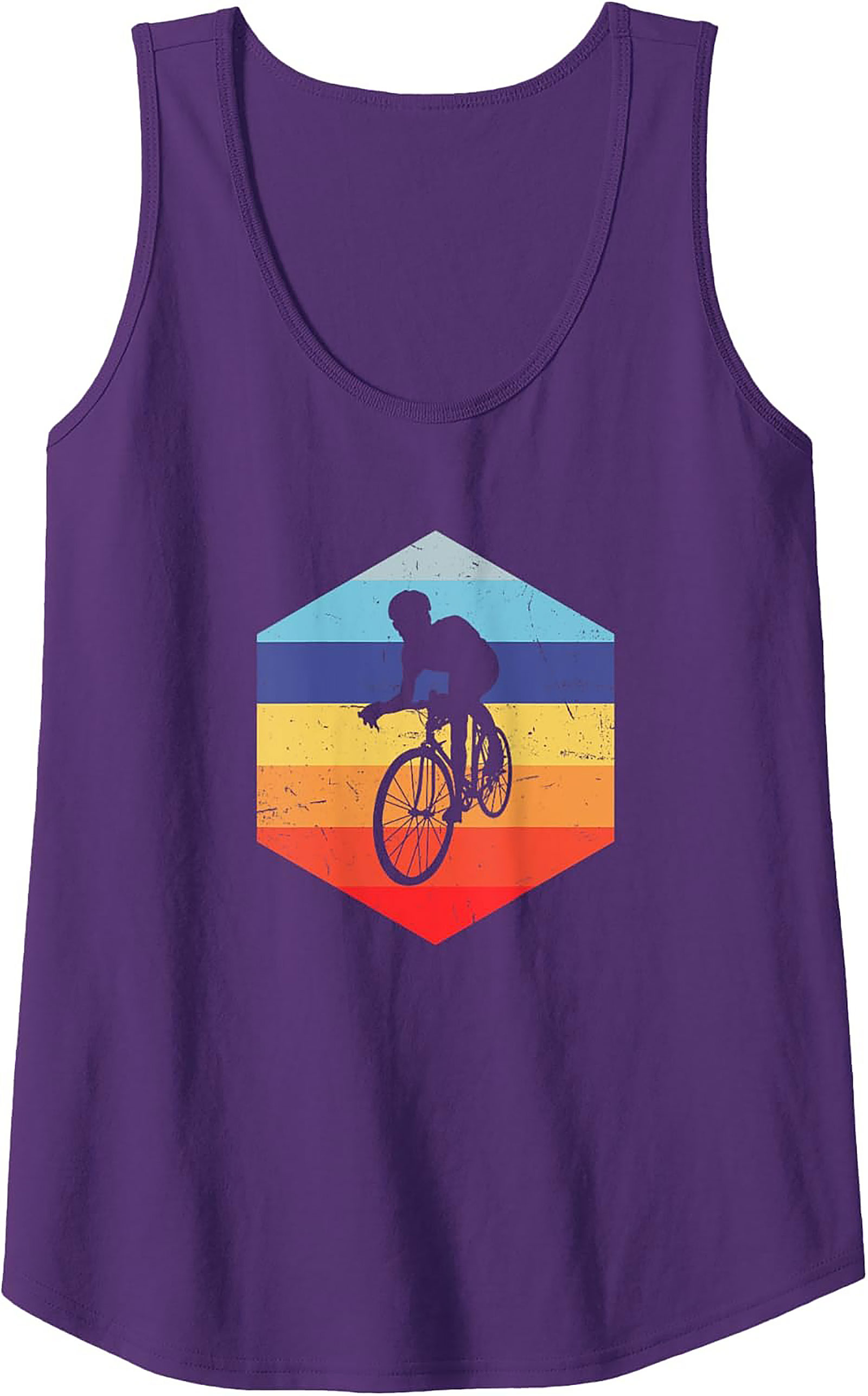 Vintage Cycling Tank Top | Retro Road Biker Sleeveless Shirt