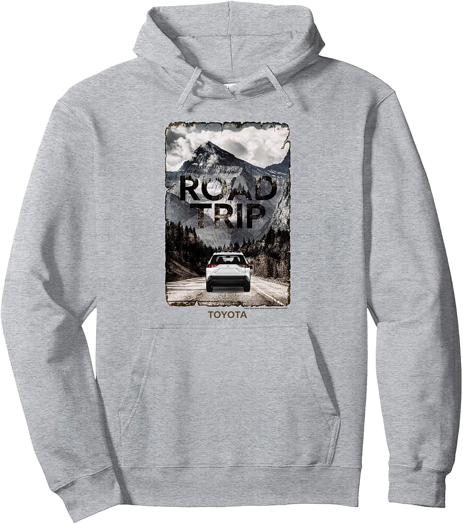 Toyota Road Trip Pullover Hoodie Vintage Adventure Gear