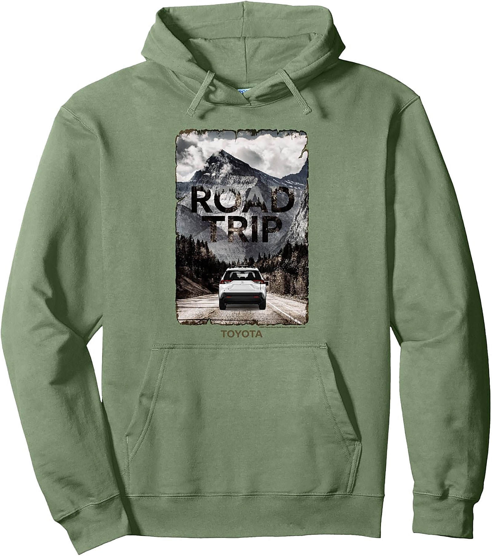 Toyota Road Trip Pullover Hoodie Vintage Adventure Gear