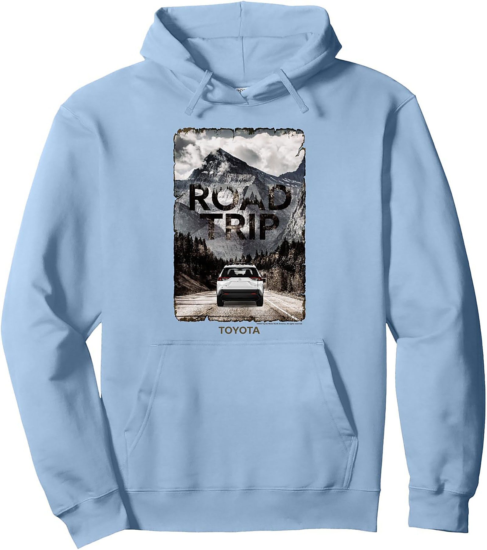 Toyota Road Trip Pullover Hoodie Vintage Adventure Gear