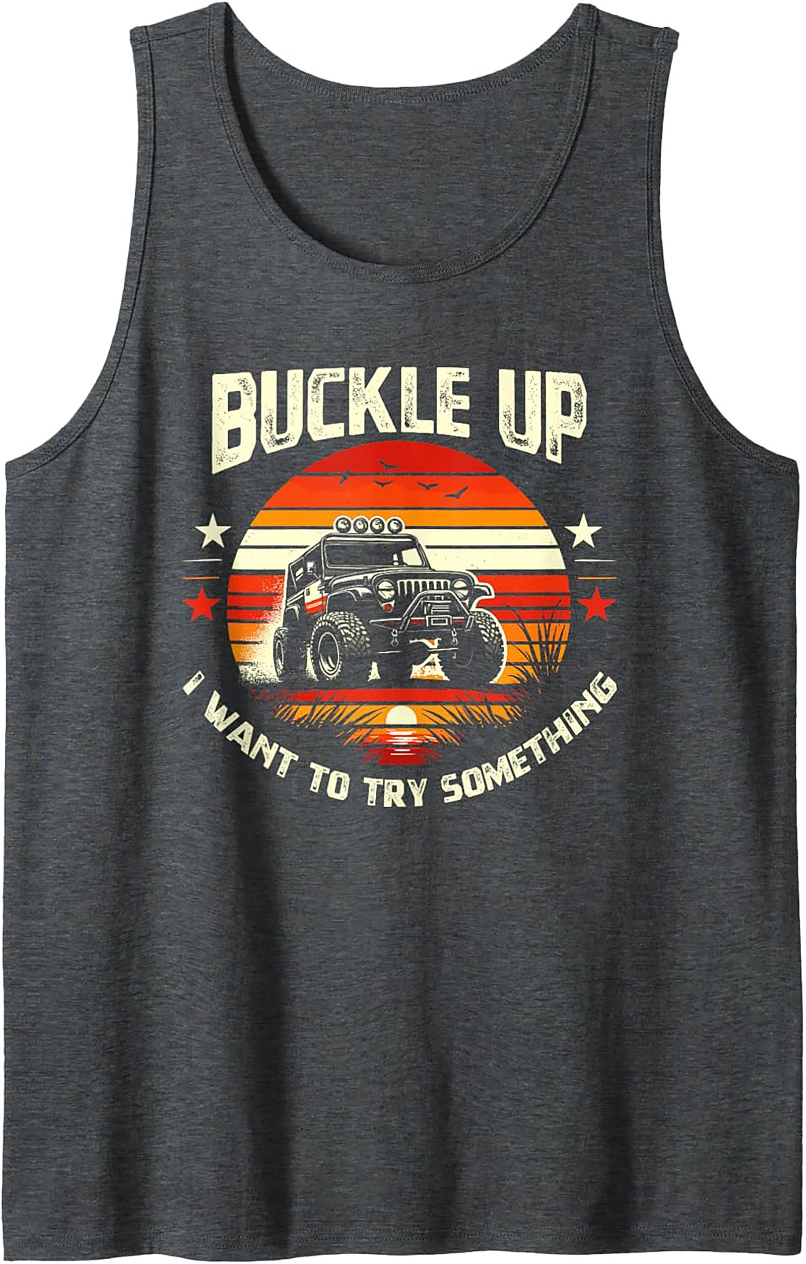 4x4 Off-Roading Graphic Tank Top Unisex Sleeveless Shirt
