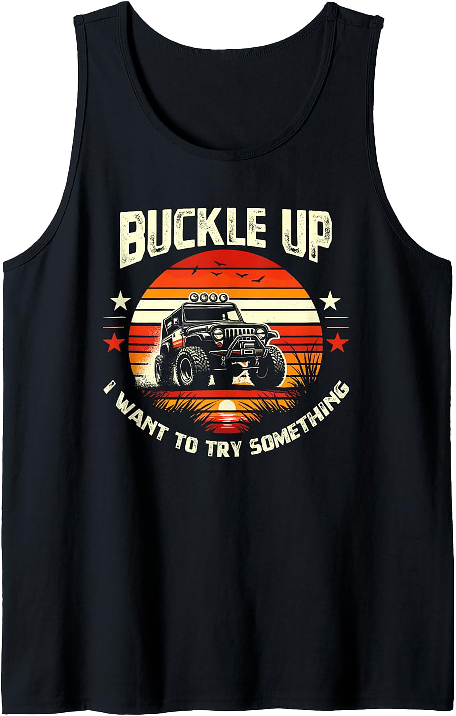 4x4 Off-Roading Graphic Tank Top Unisex Sleeveless Shirt