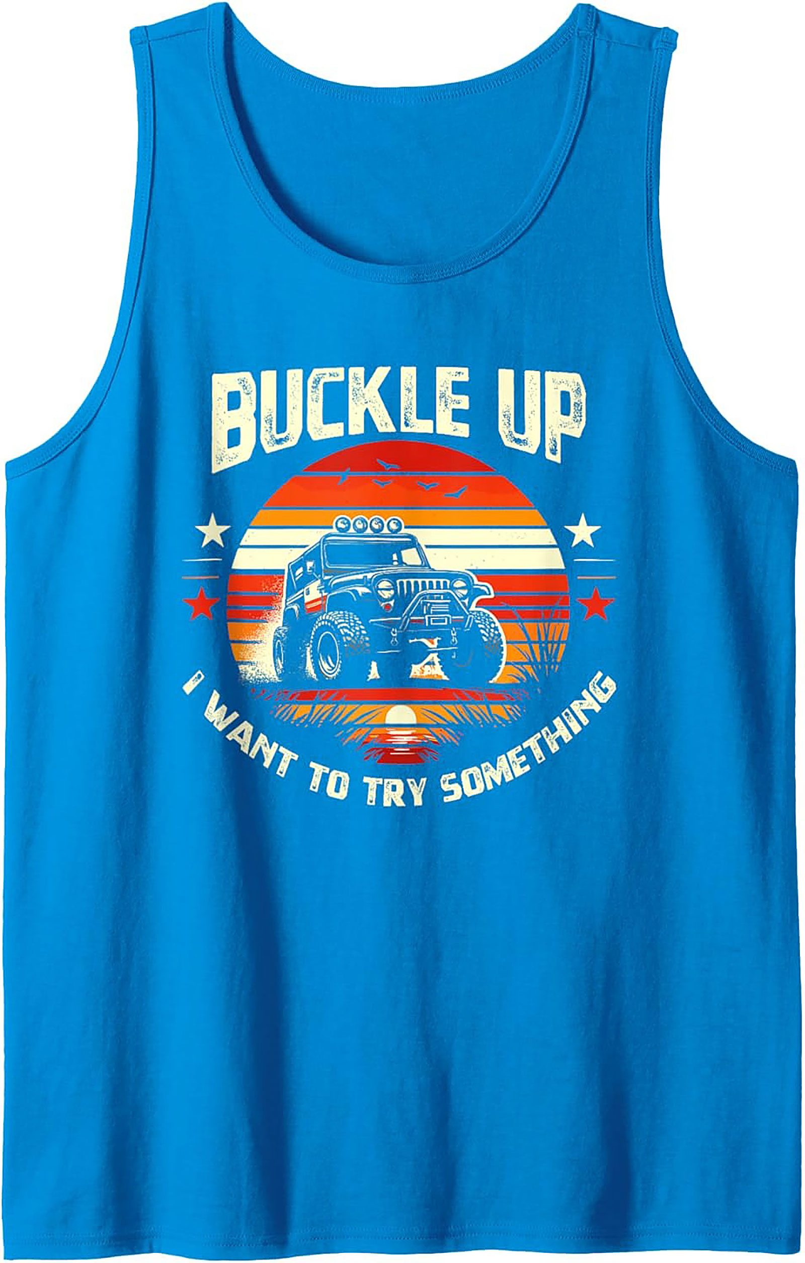 4x4 Off-Roading Graphic Tank Top Unisex Sleeveless Shirt