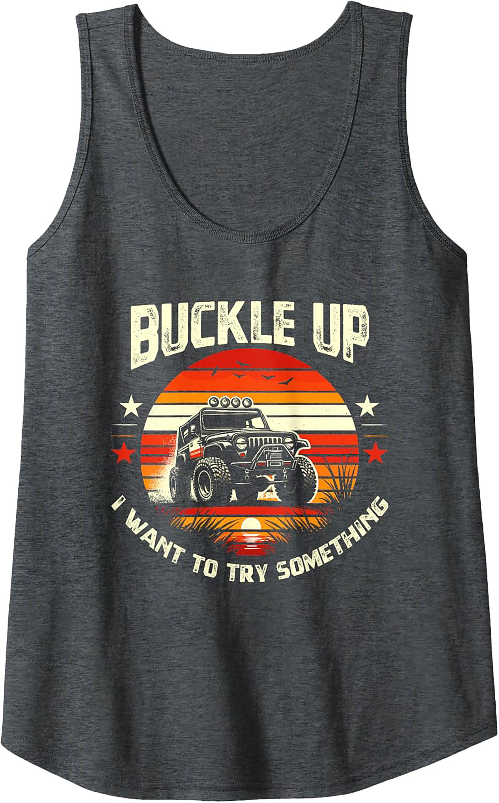 4x4 Off-Roading Graphic Tank Top Unisex Sleeveless Shirt