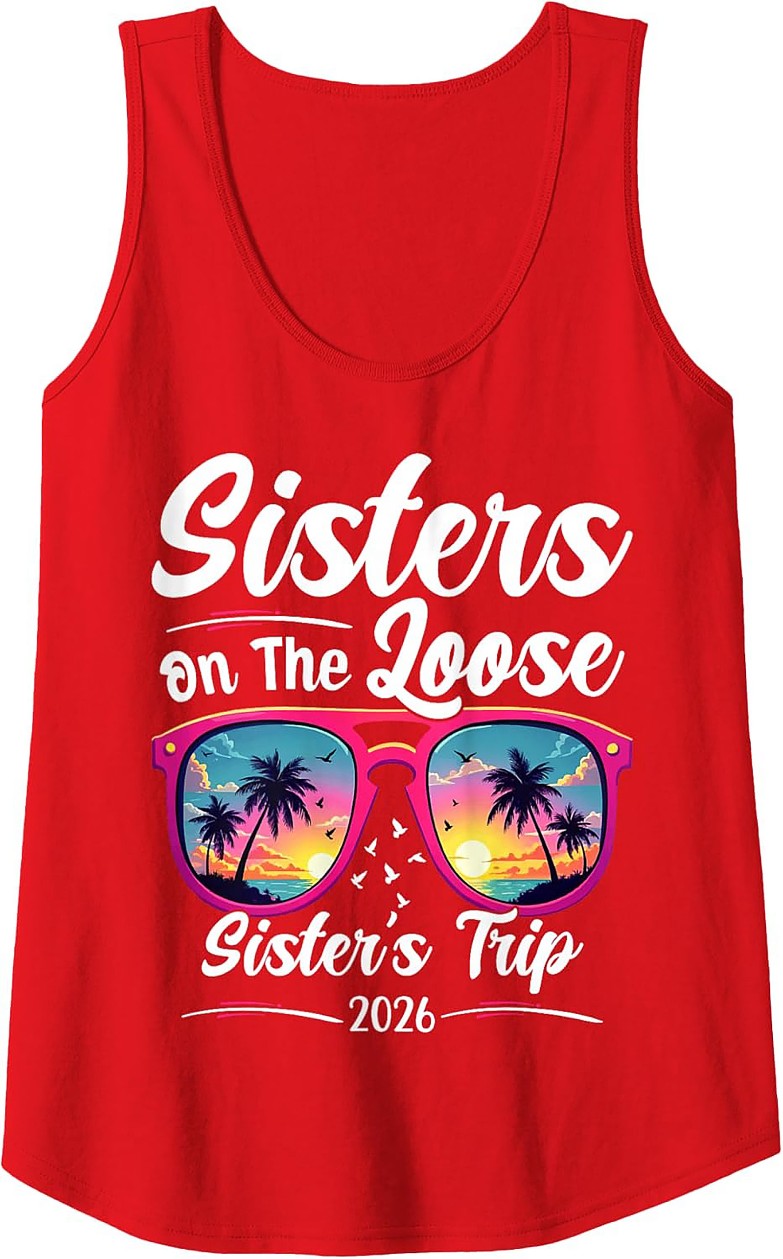 Sister Trip 2026 Graphic Tank Top Sisters On The Loose