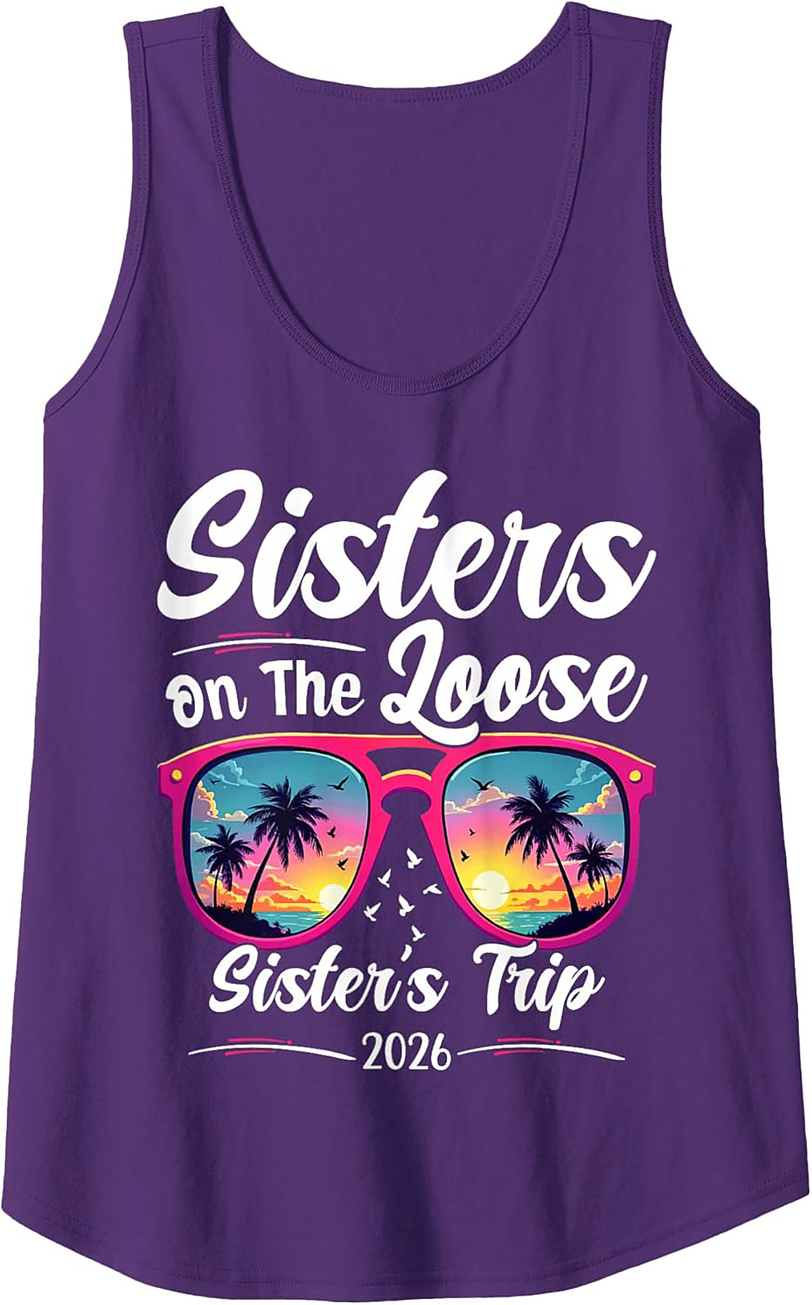 Sister Trip 2026 Graphic Tank Top Sisters On The Loose
