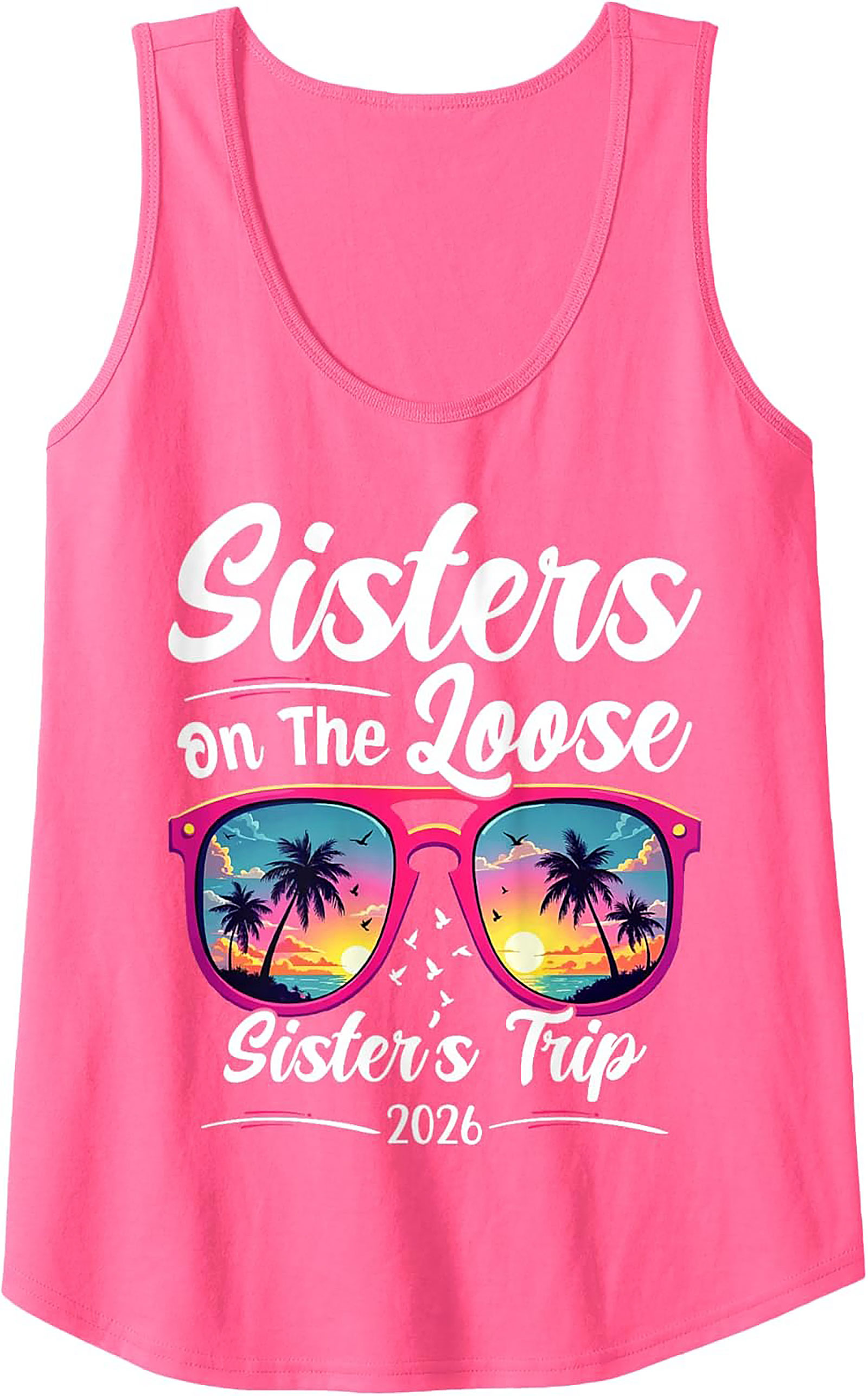Sister Trip 2026 Graphic Tank Top Sisters On The Loose